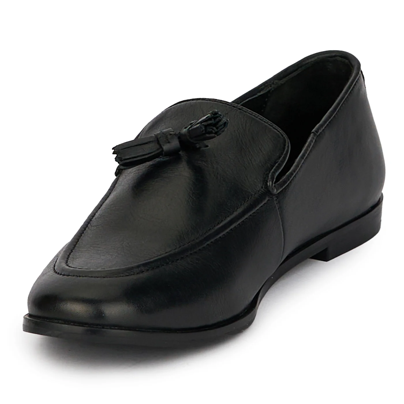 Pantofi dama din piele naturala neagra 18027 - Image 3