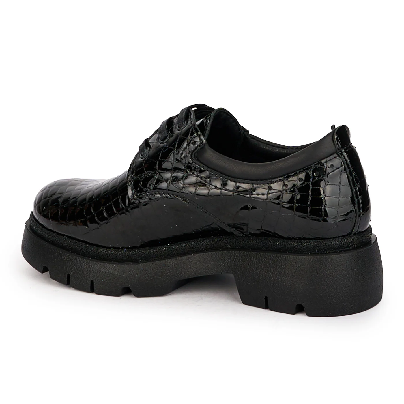 Pantofi dama din piele naturala neagra 18150 - Image 2