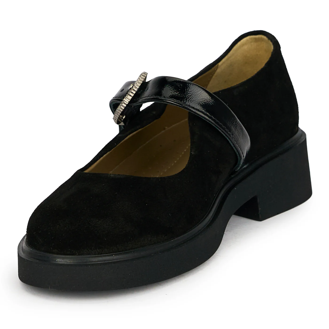Pantofi dama din piele naturala neagra 18976 - Image 3