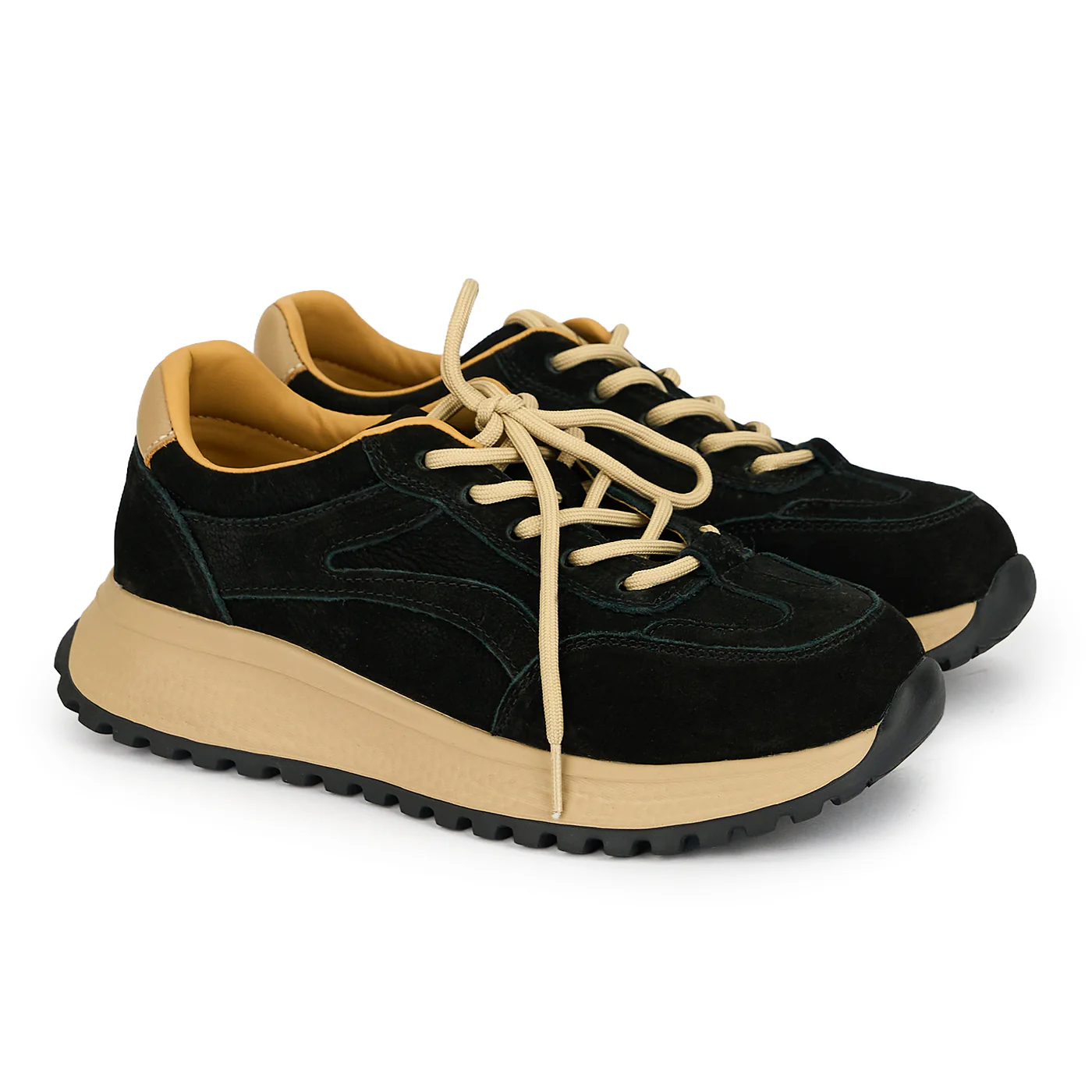 Pantofi dama din piele naturala neagra 19250 - Image 4