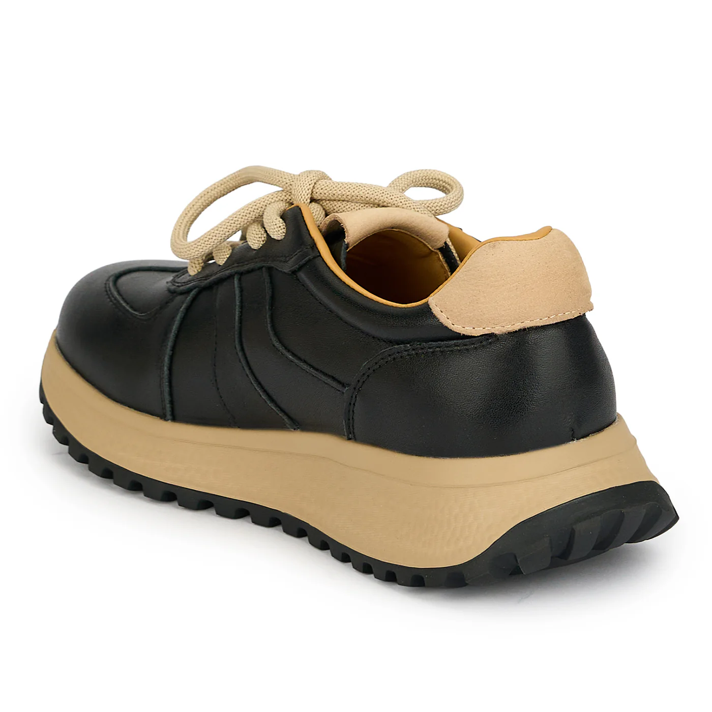 Pantofi dama din piele naturala neagra 19268 - Image 2