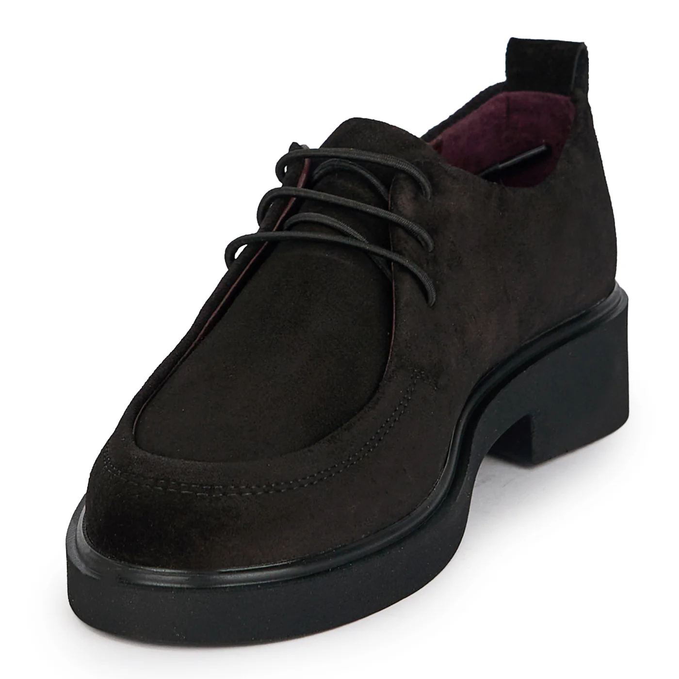 Pantofi dama din piele naturala neagra 19604 - Image 3