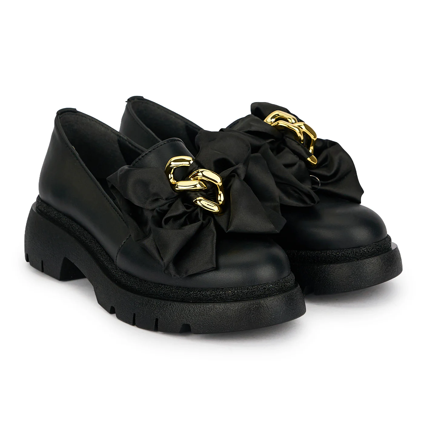 Pantofi dama din piele naturala neagra 19612 - Image 4