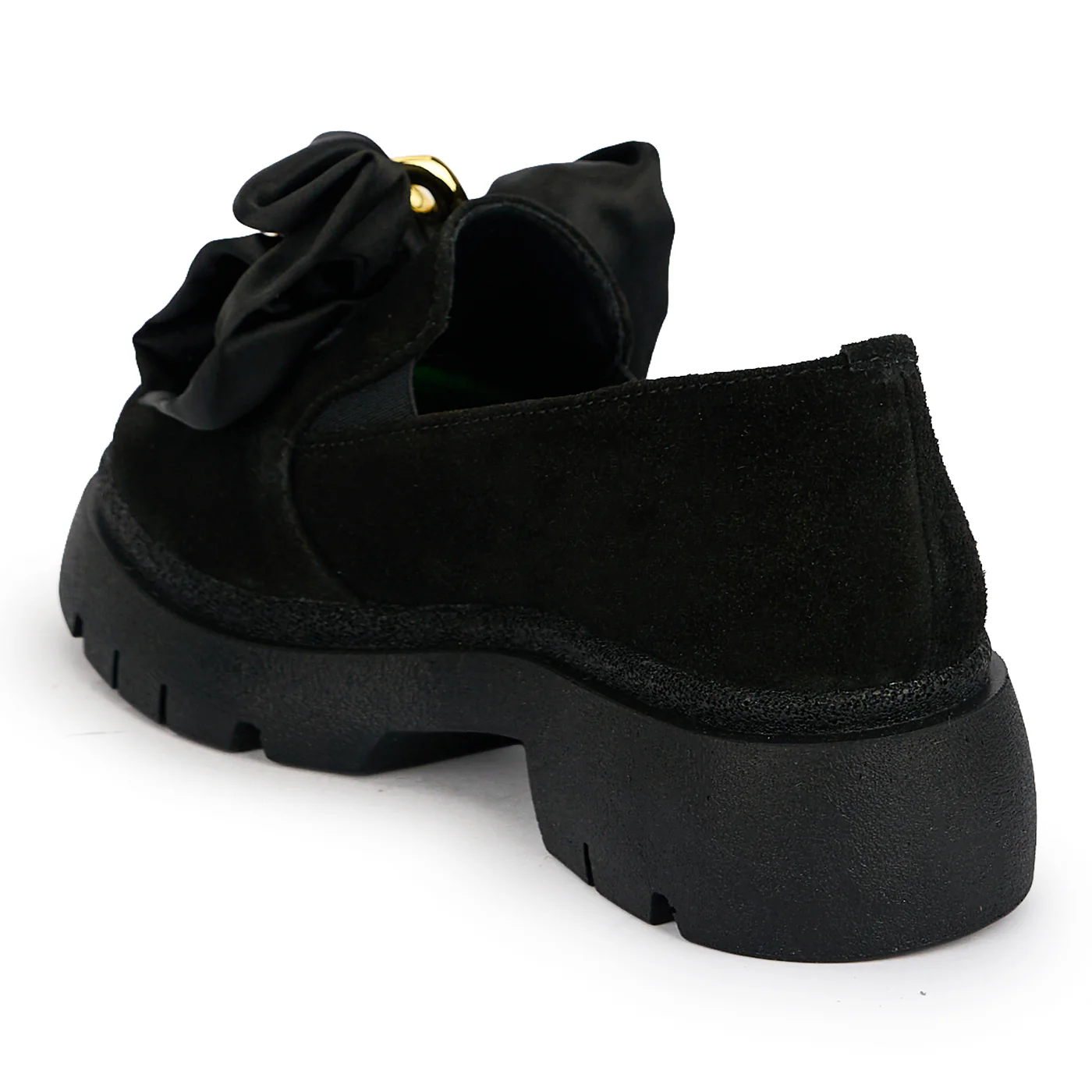 Pantofi dama din piele naturala neagra 19613 - Image 2