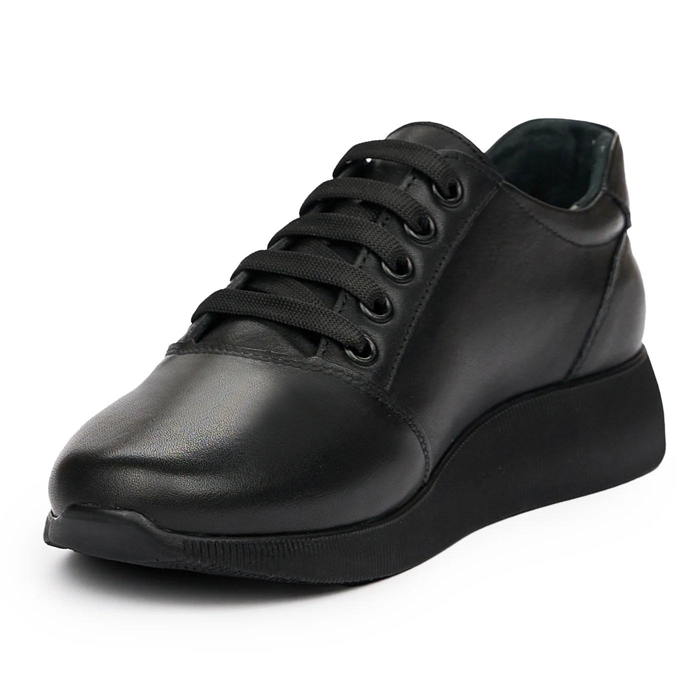 Pantofi dama din piele naturala neagra 8397 - Image 4