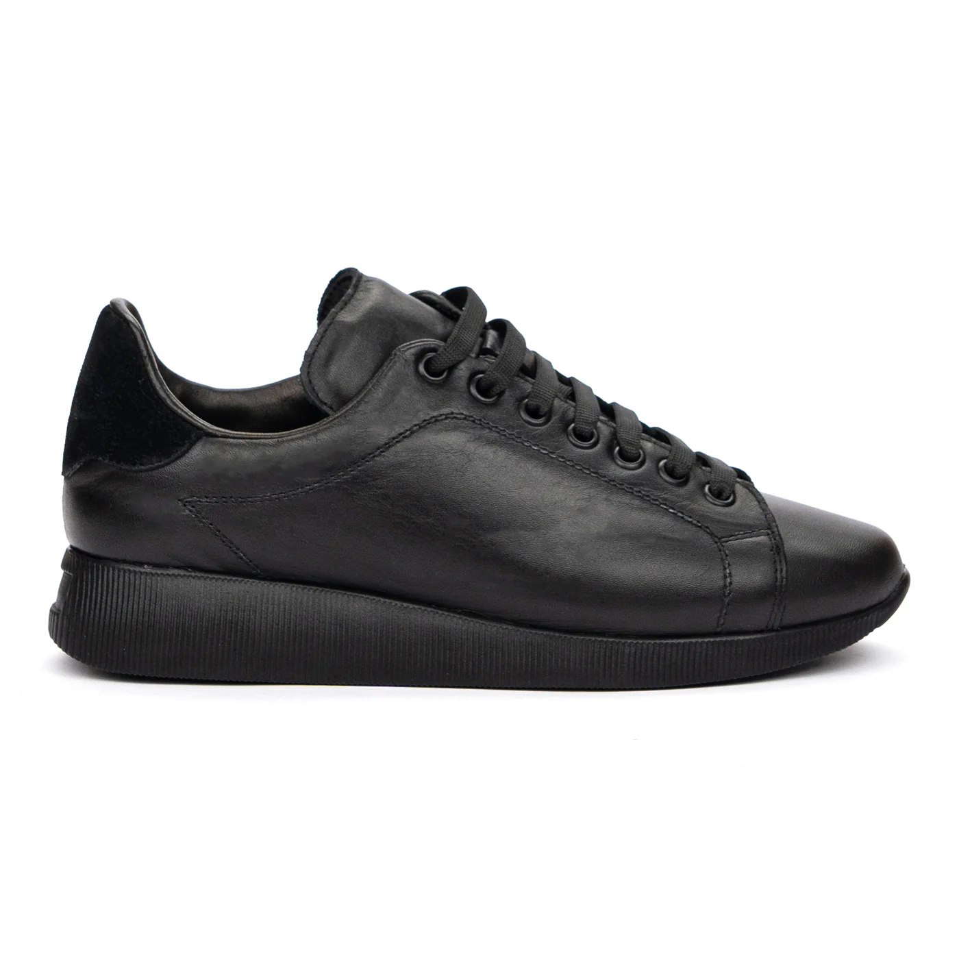 Pantofi dama din piele naturala neagra 8408