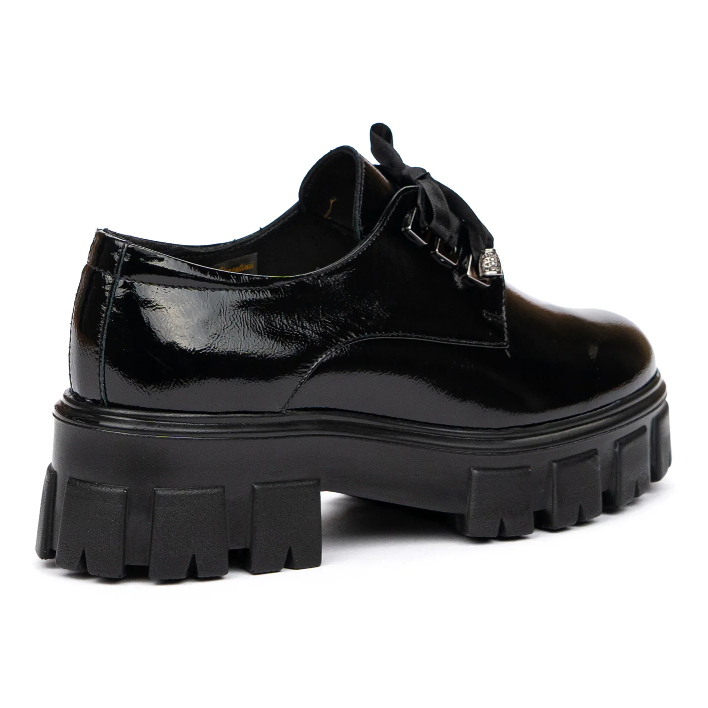 Pantofi dama din piele naturala neagra 8411 - Image 2