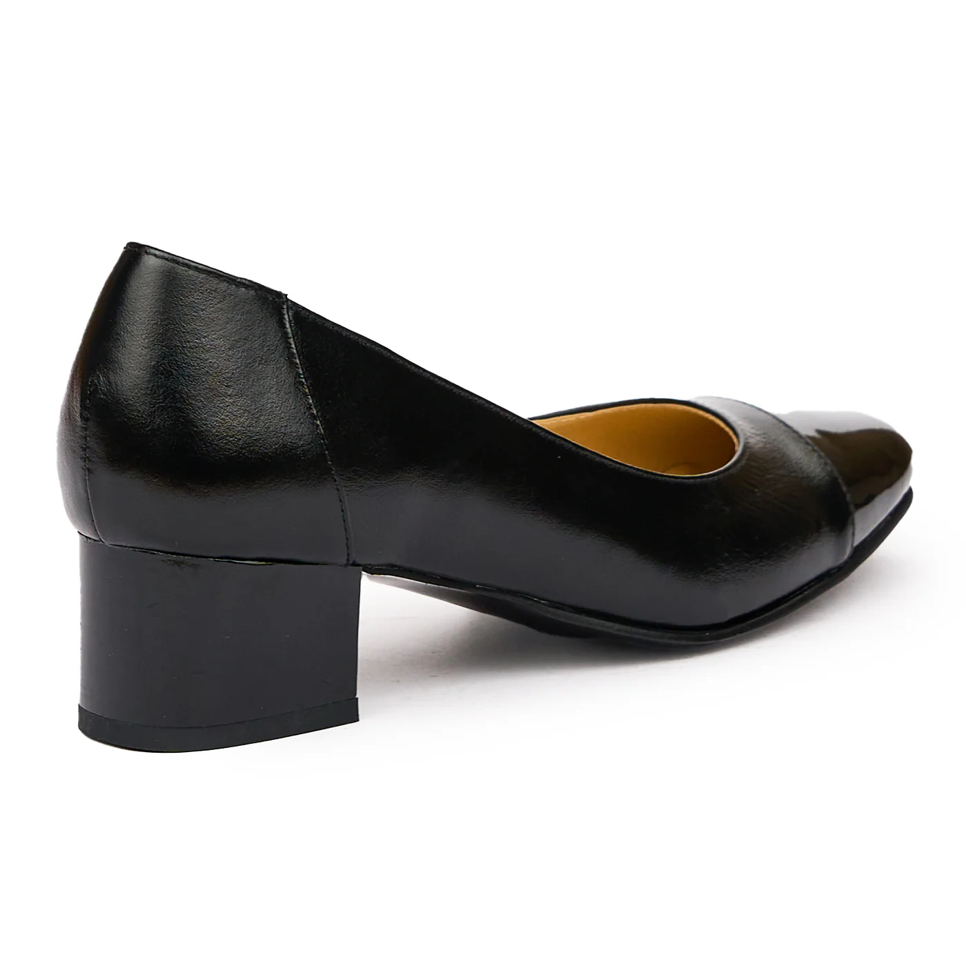 Pantofi dama din piele naturala neagra 9296 - Image 3