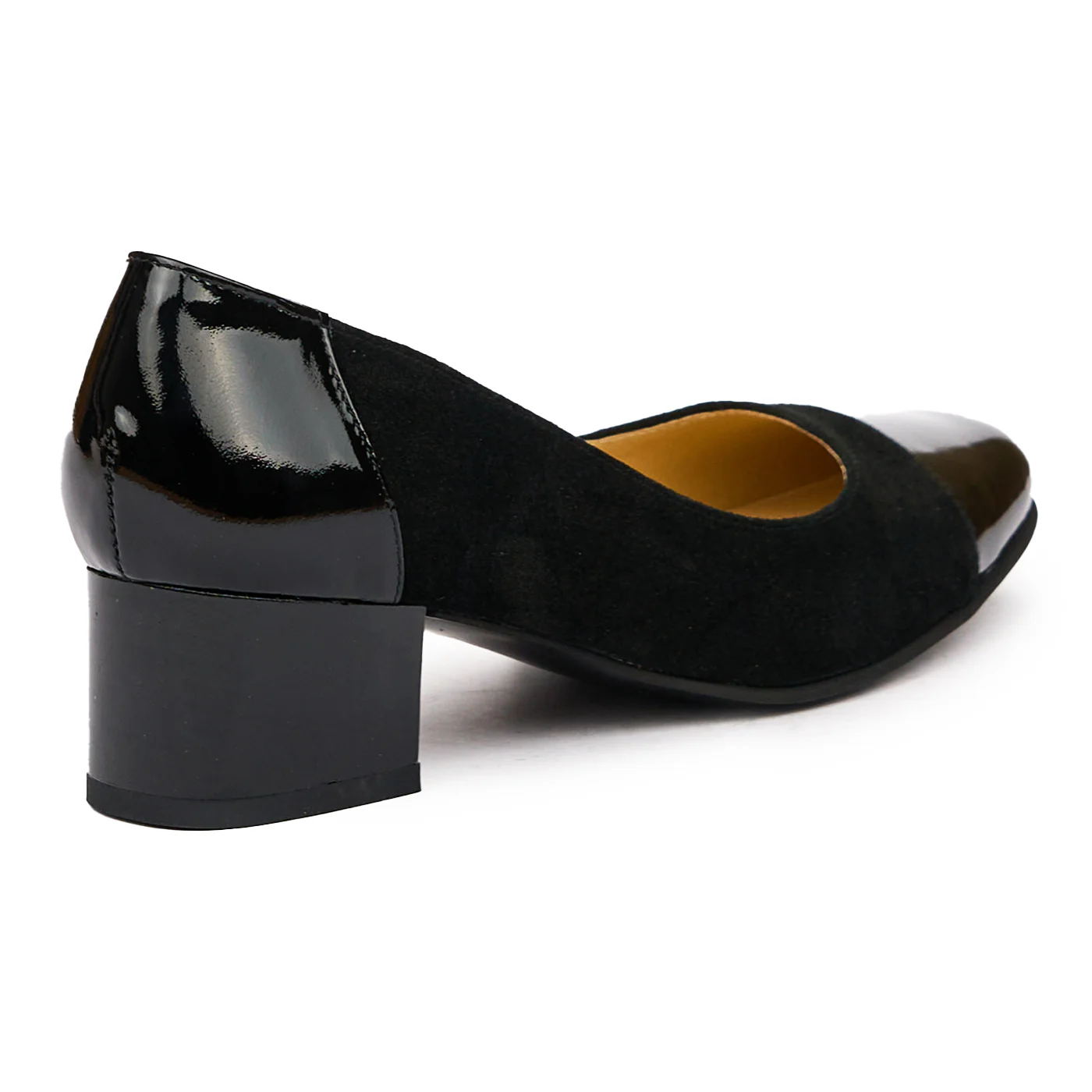 Pantofi dama din piele naturala neagra 9297 - Image 3