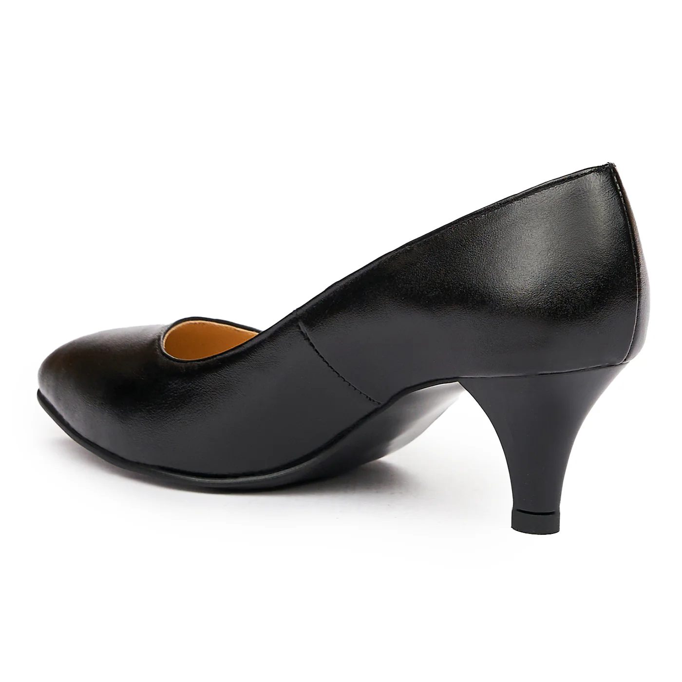 Pantofi dama din piele naturala neagra 9410 - Image 2