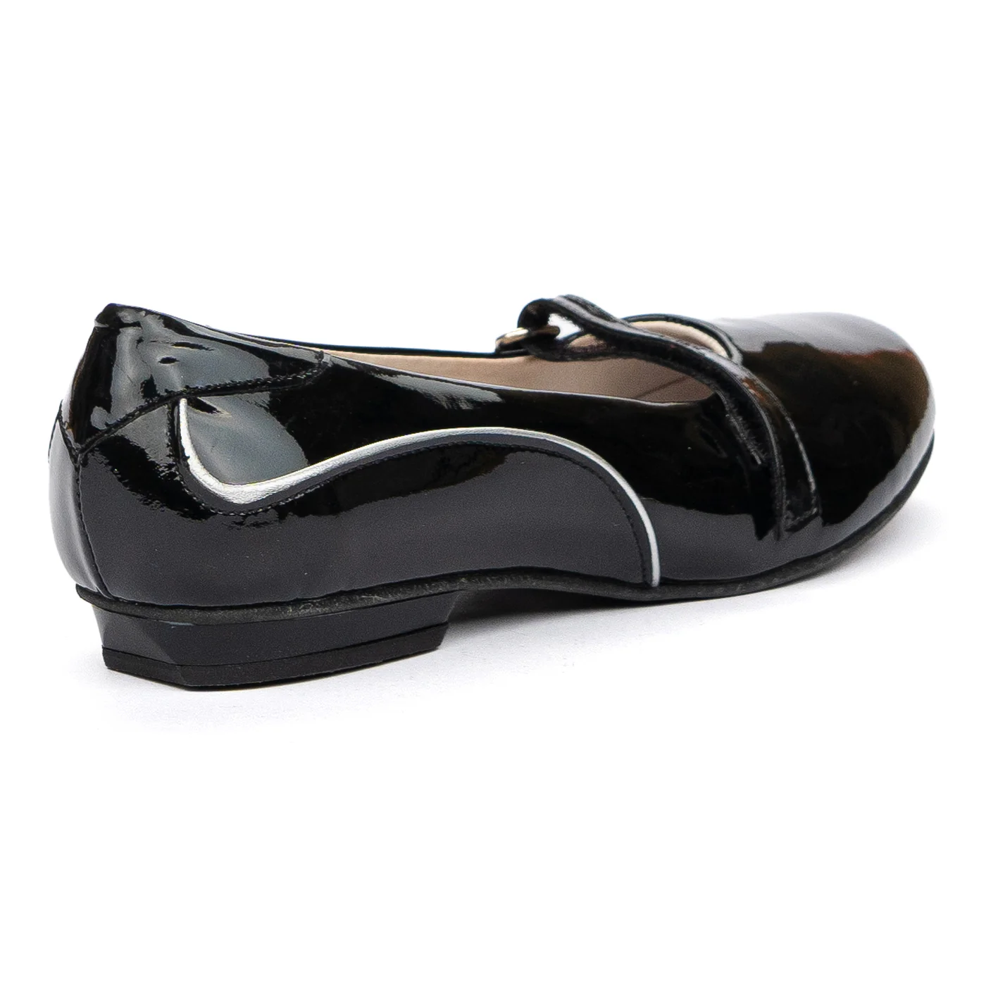 Pantofi dama din piele naturala neagra 9632 - Image 2