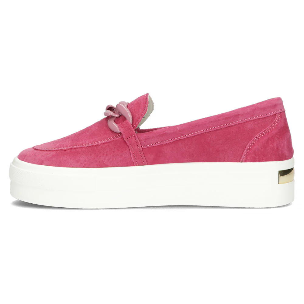 Pantofi dama din piele naturala roz 13027 - Image 3