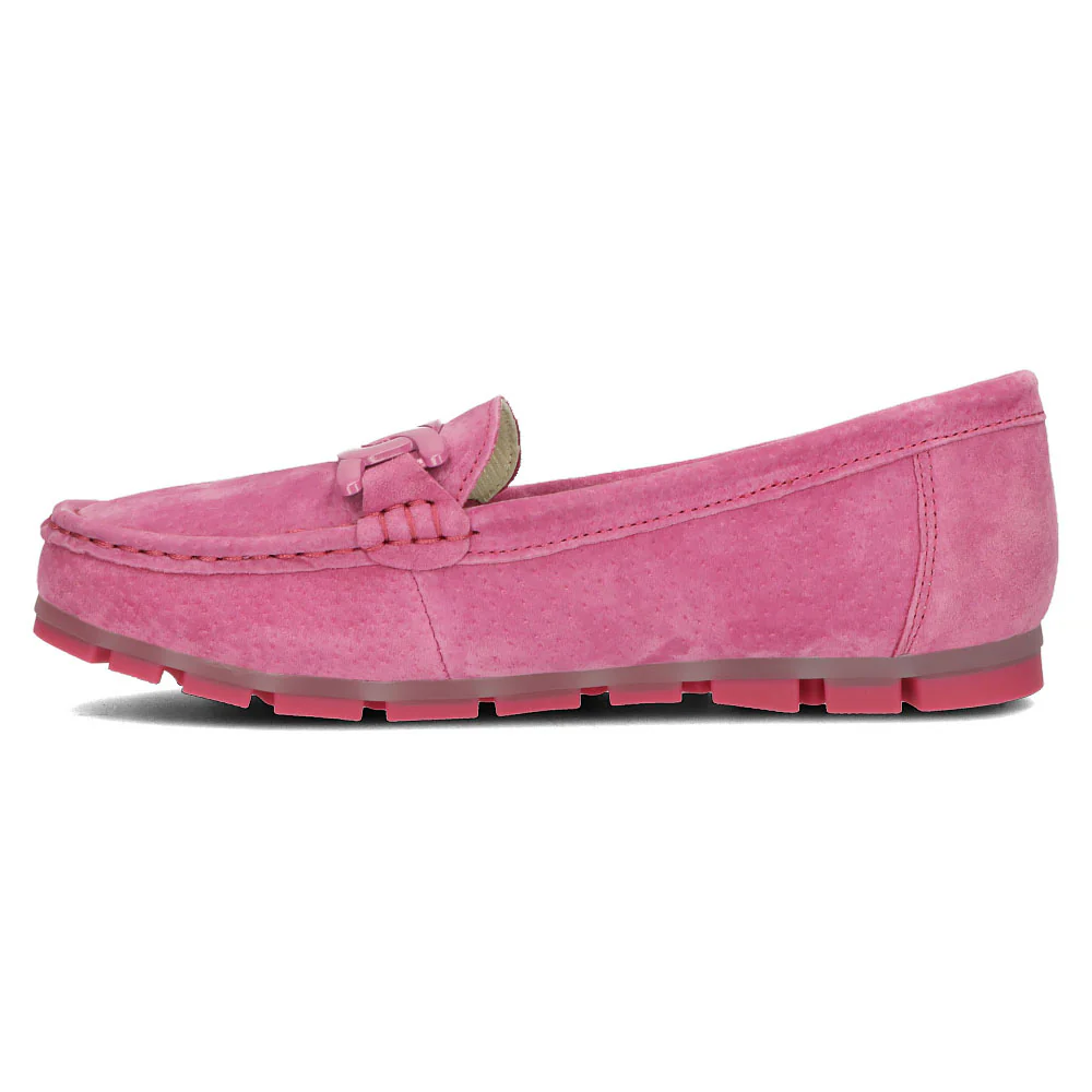 Pantofi dama din piele naturala roz 13038 - Image 4
