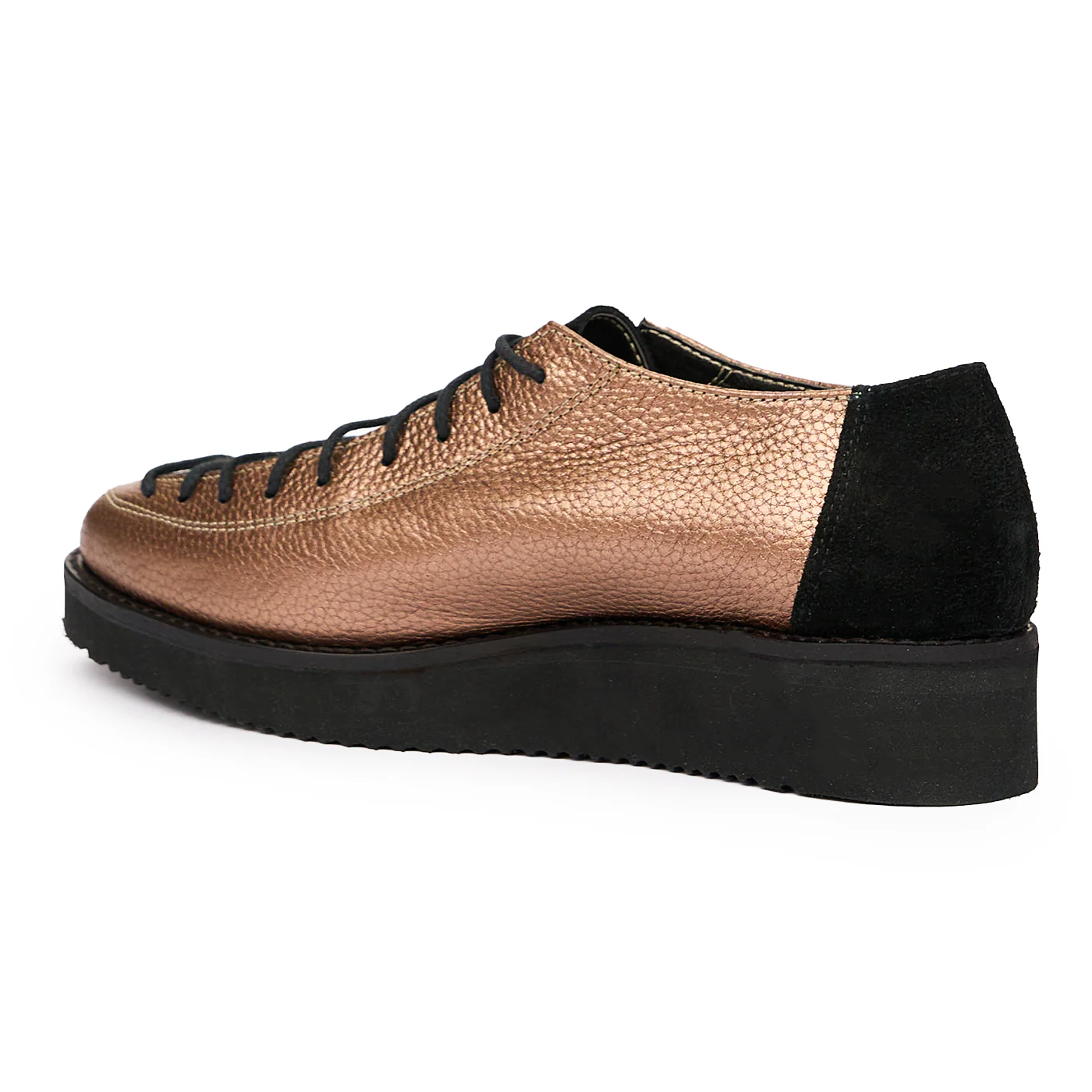 Pantofi dama din piele naturala bronz 8400 - Image 3