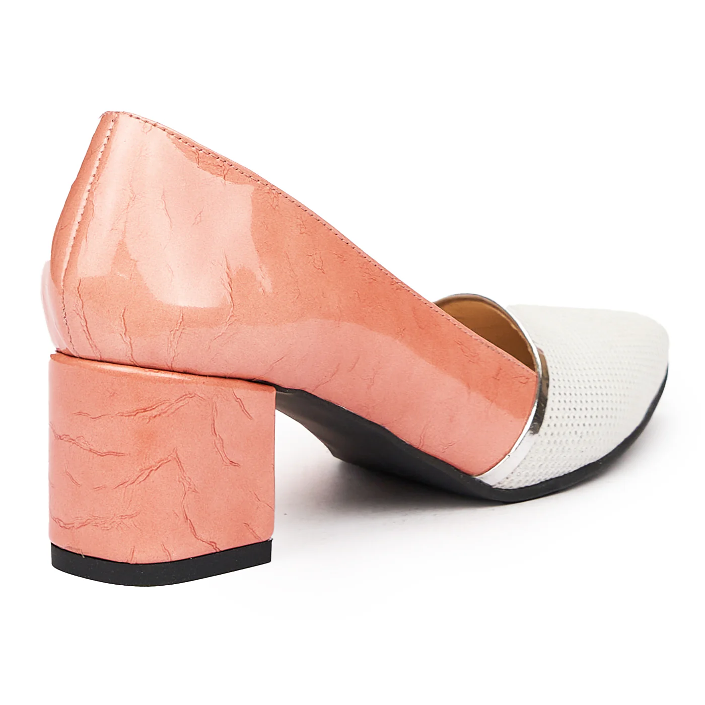 Pantofi dama din piele naturala roz 9319 - Image 2