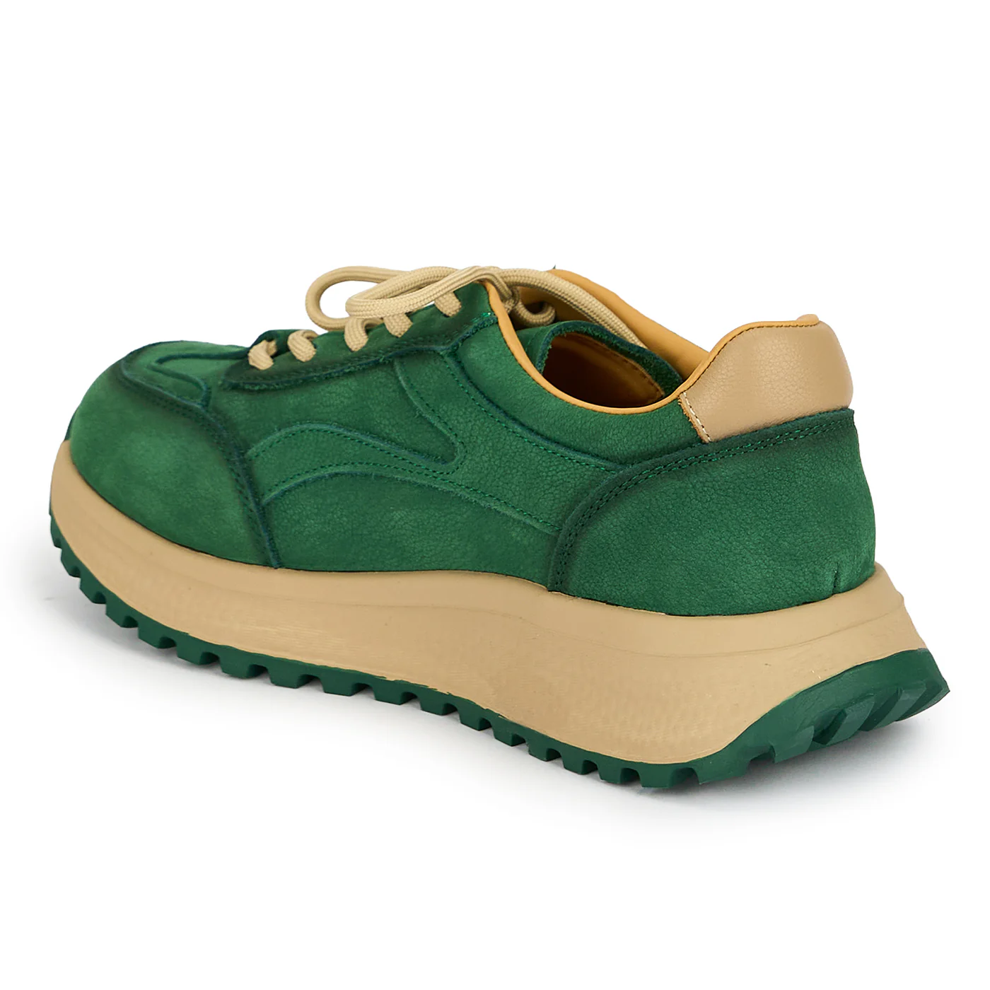 Pantofi dama din piele naturala verde 19251 - Image 2