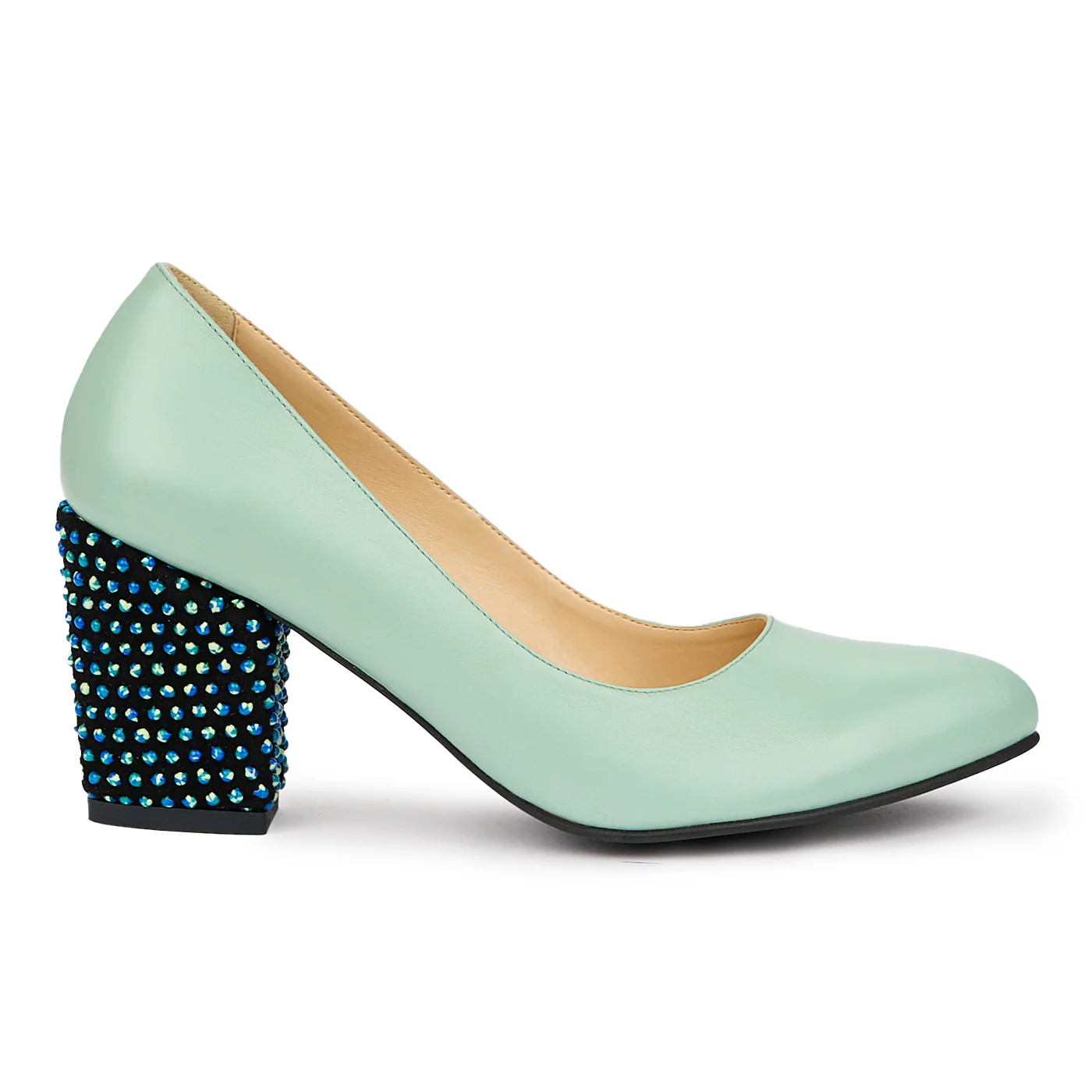 Pantofi dama din piele naturala vernil 14084