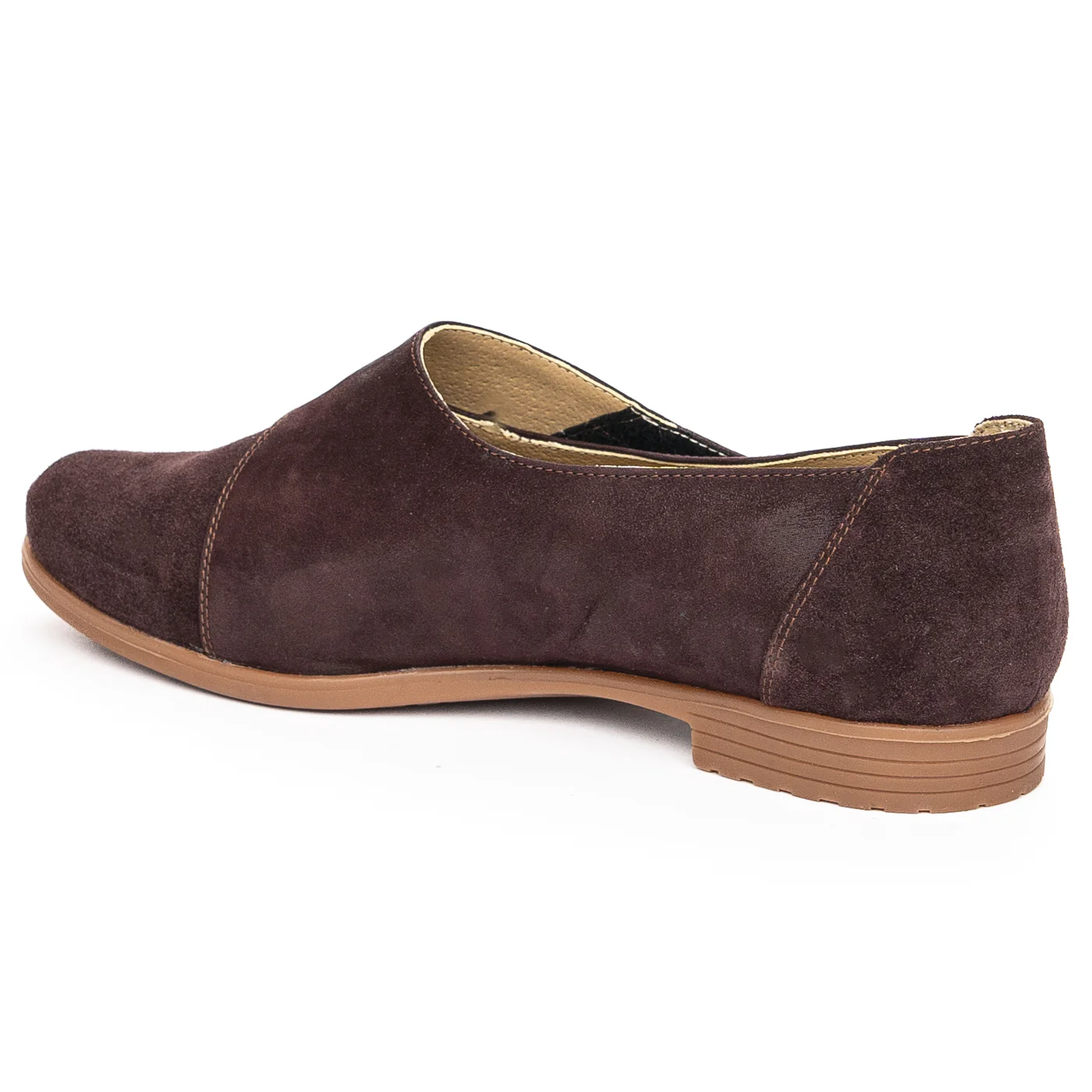 Pantofi dama din piele naturala visinie 13947 - Image 2