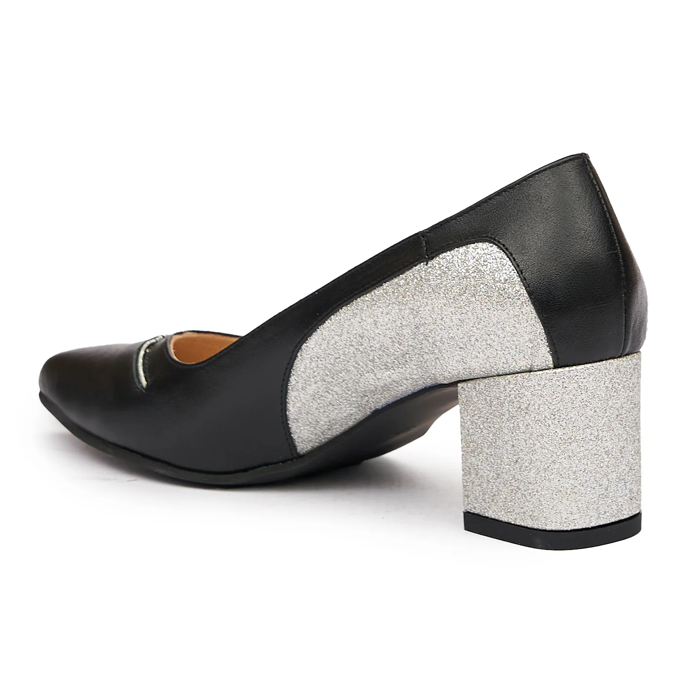 Pantofi dama din piele neagra 9357 - Image 3