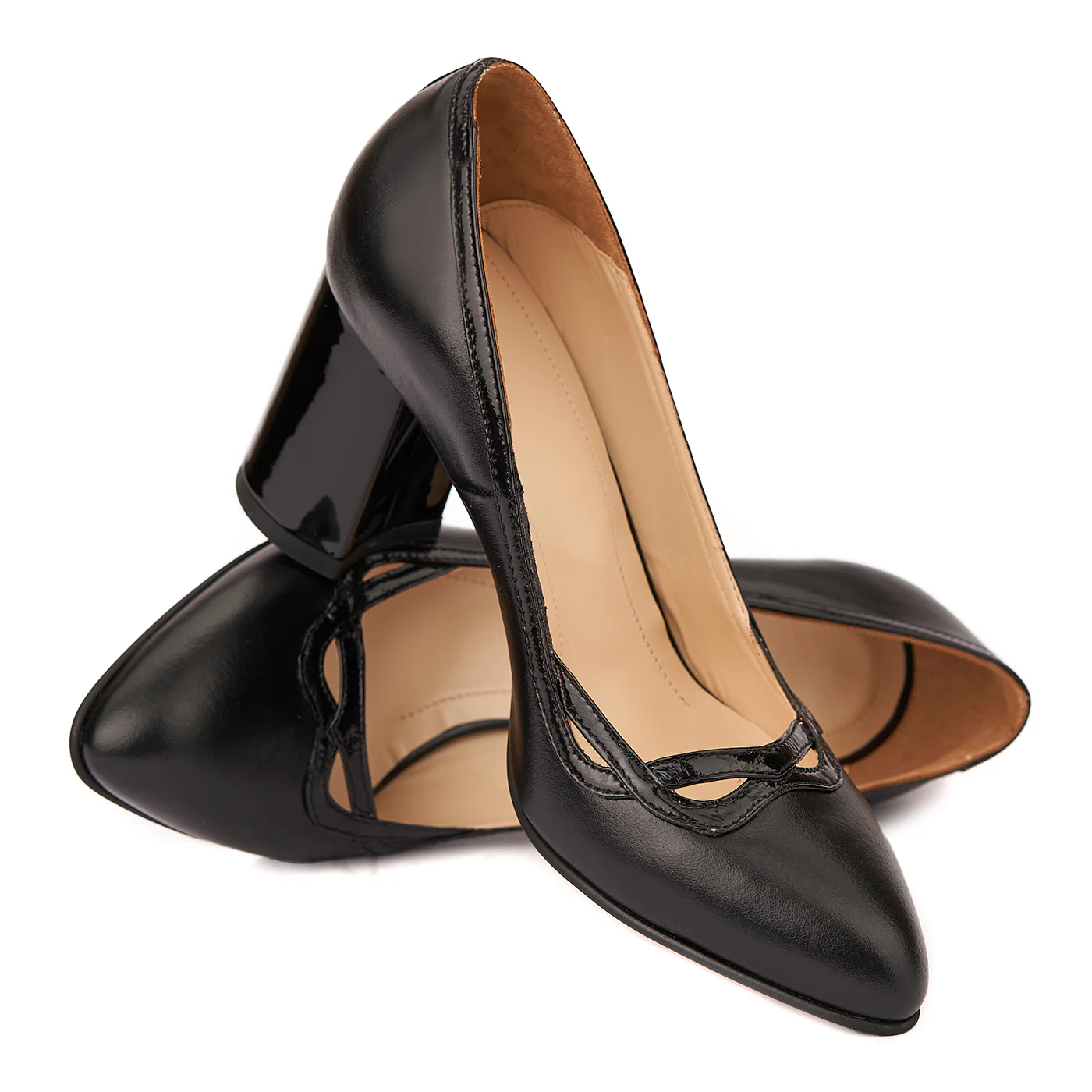 Pantofi dama eleganti din piele naturala 4254 - Image 4