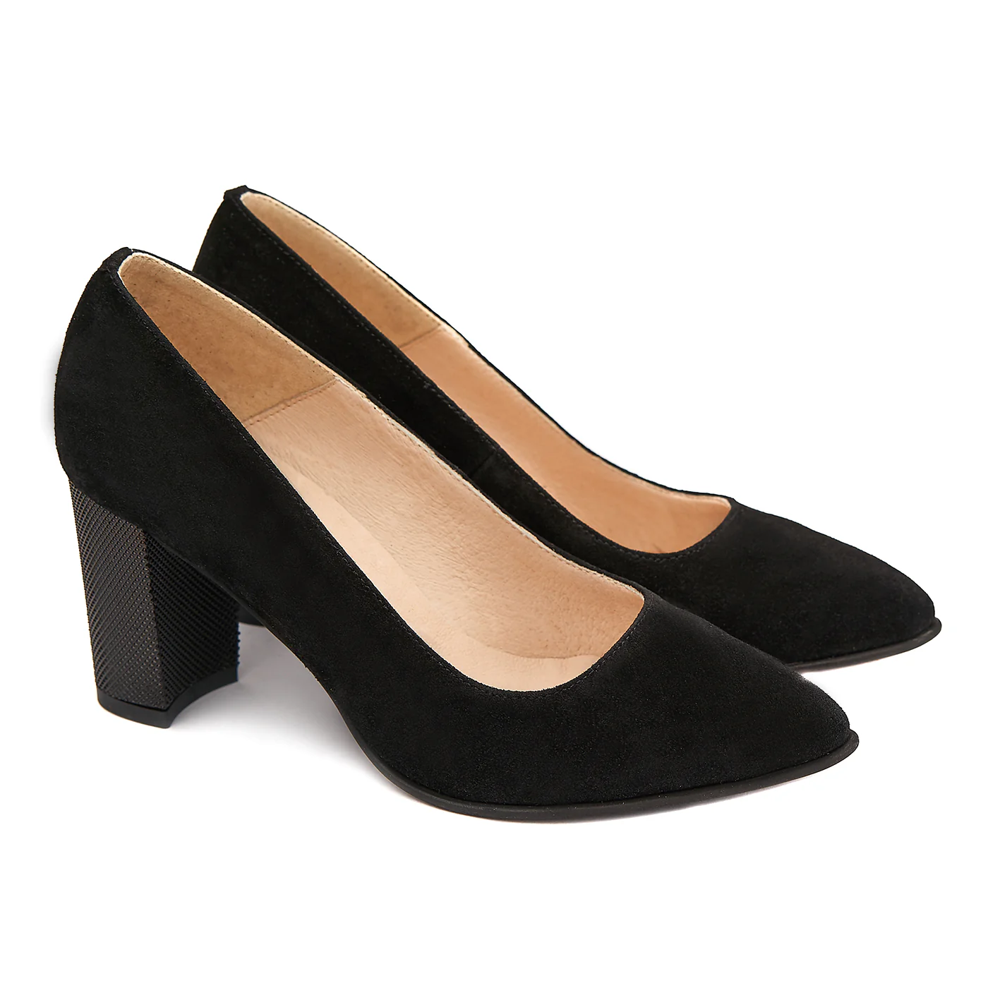 Pantofi dama eleganti din piele naturala neagra 4085 - Image 2