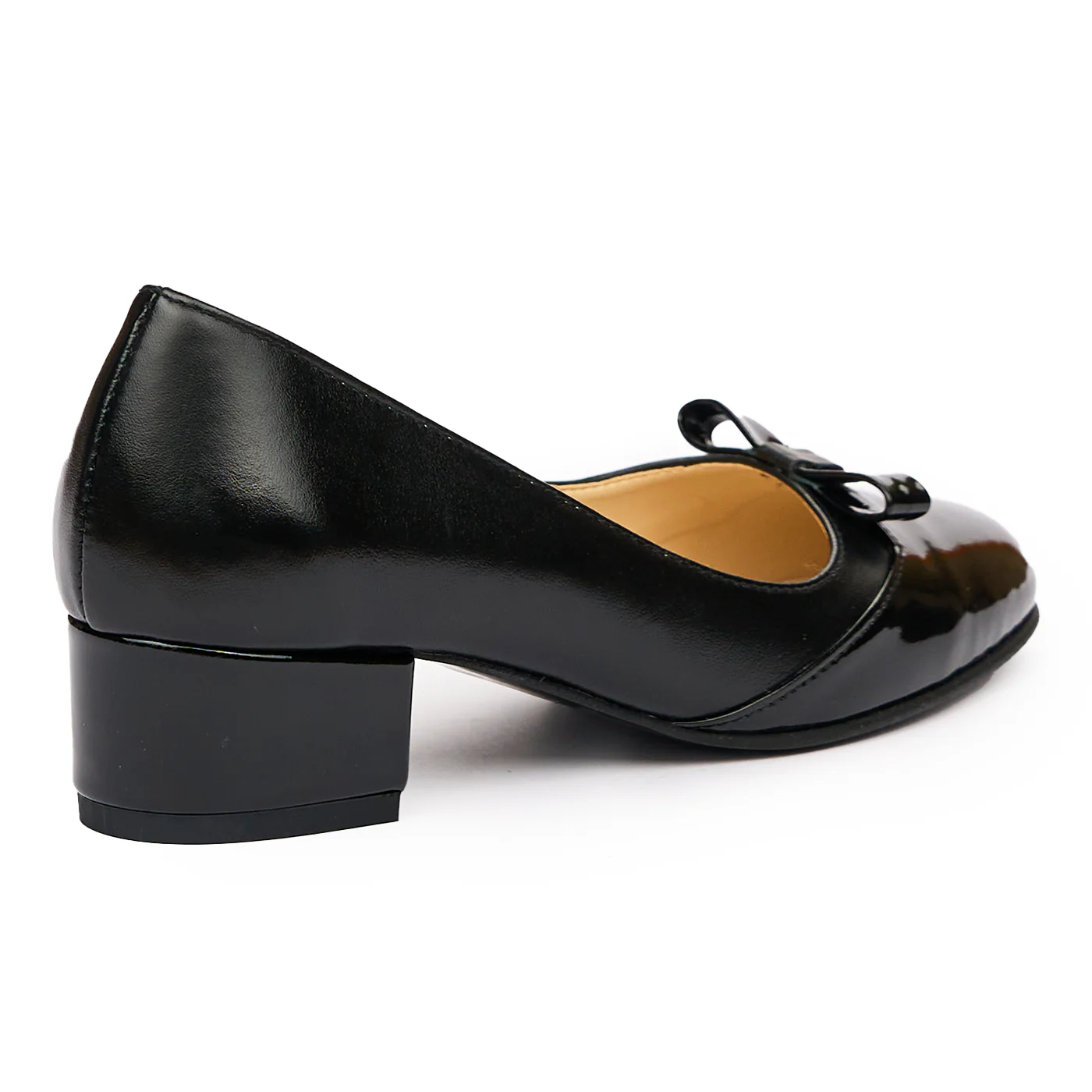 Pantofi dama eleganti din piele naturala neagra 9389 - Image 2