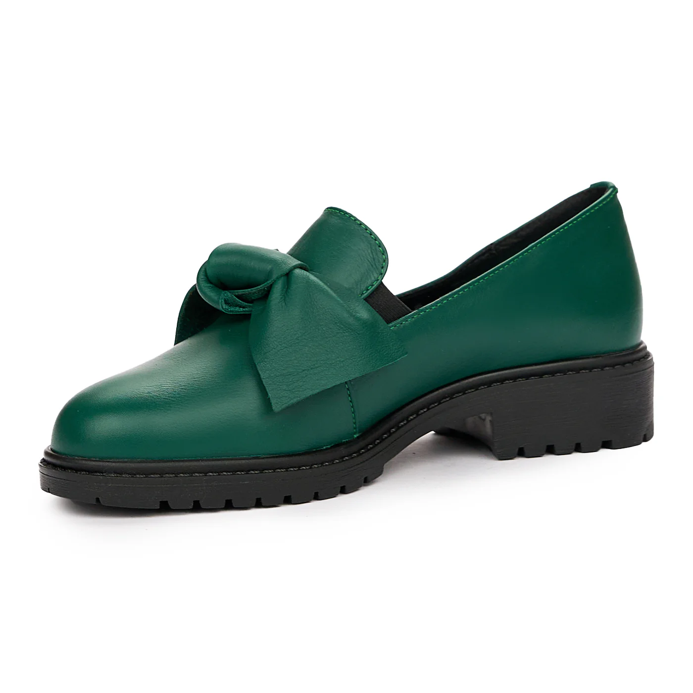 Pantofi dama piele cu funda 8115 - Image 4