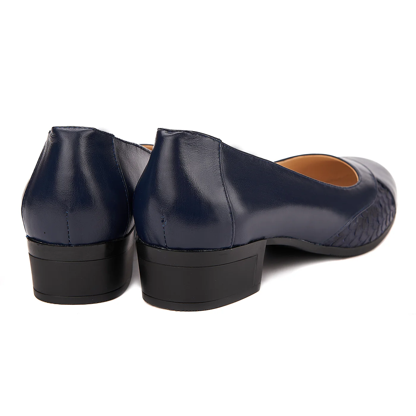 Pantofi dama piele naturala bleumarin 1506 - Image 2