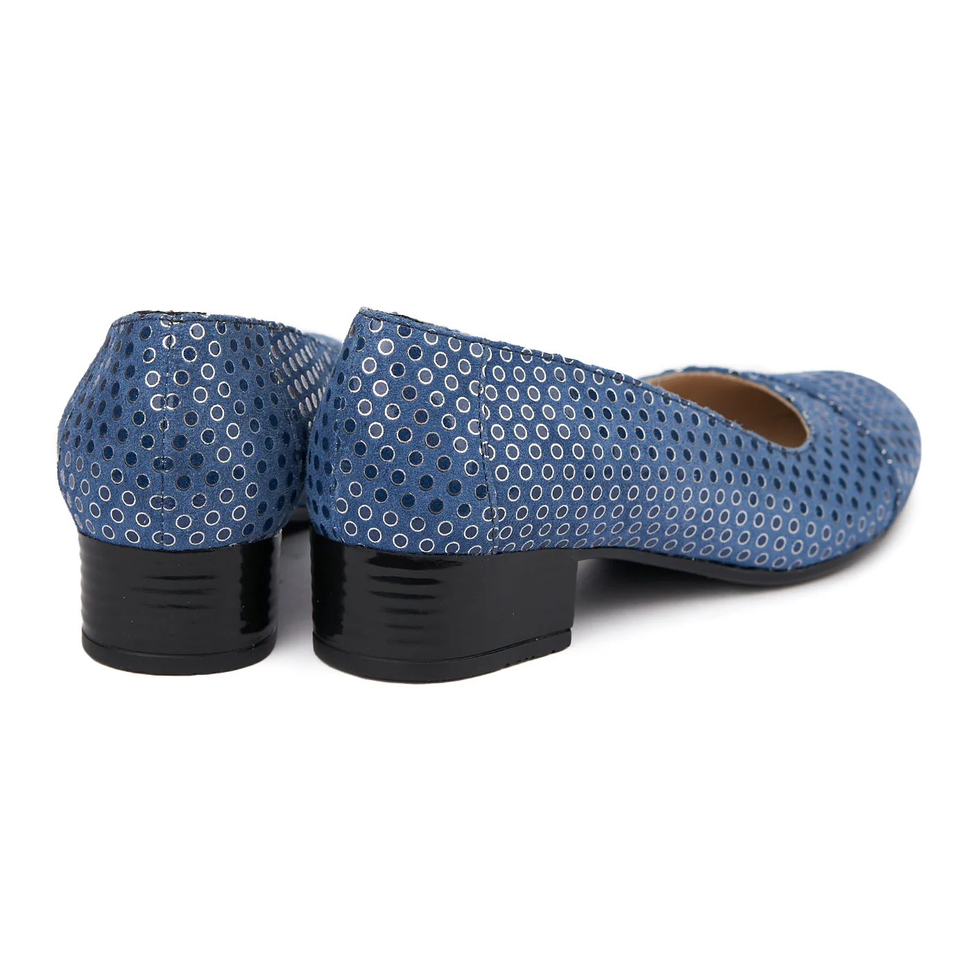 Pantofi dama piele naturala cu toc mic 4908 - Image 2
