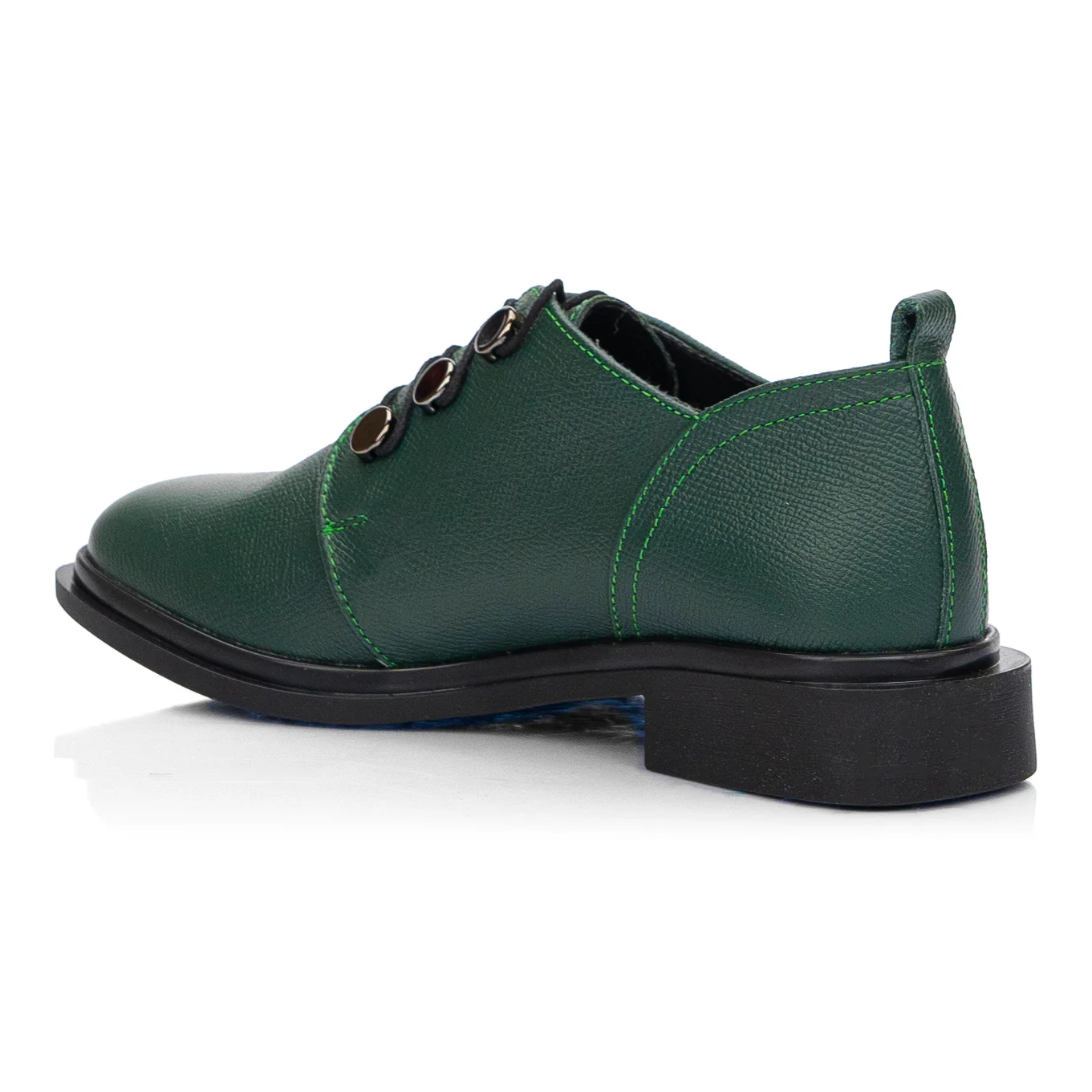 Pantofi din Piele Casual Dama cu Toc 2.5 Cm 8501 - Image 3