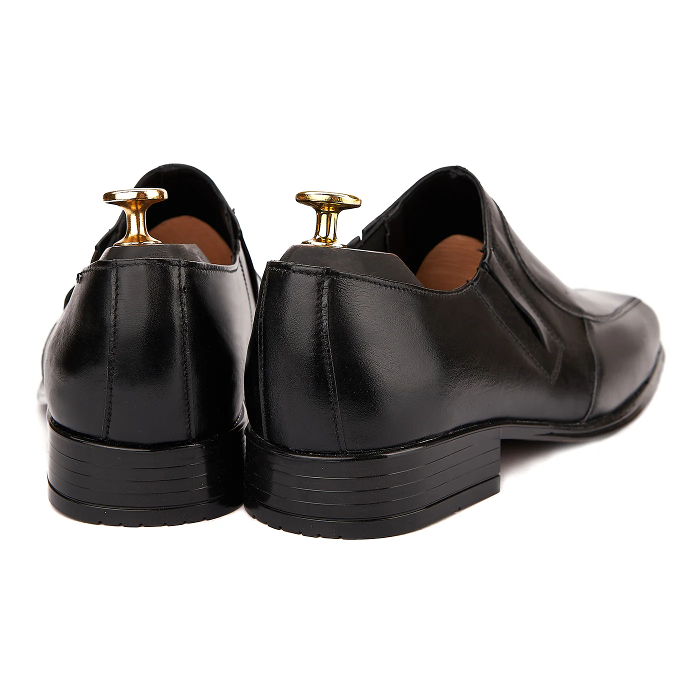Pantofi din piele naturala neagra 0196 - Image 2