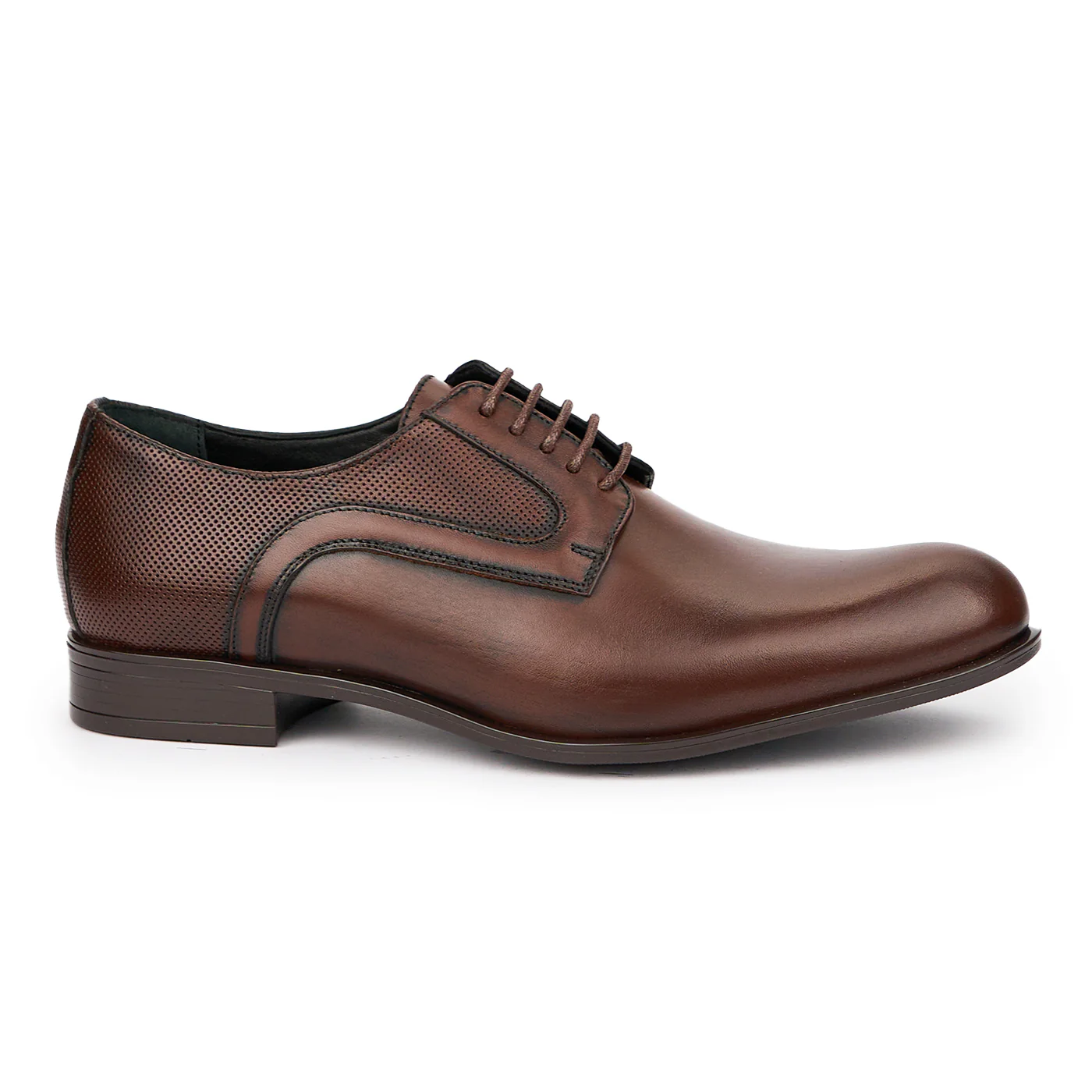 Pantofi eleganti barbati din piele naturala maro 7549