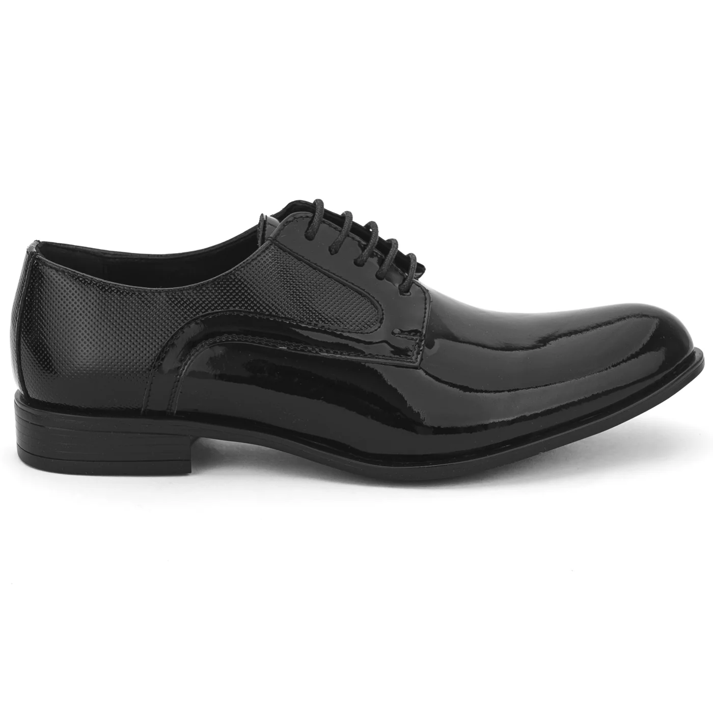 Pantofi eleganti barbati din piele naturala neagra 14040