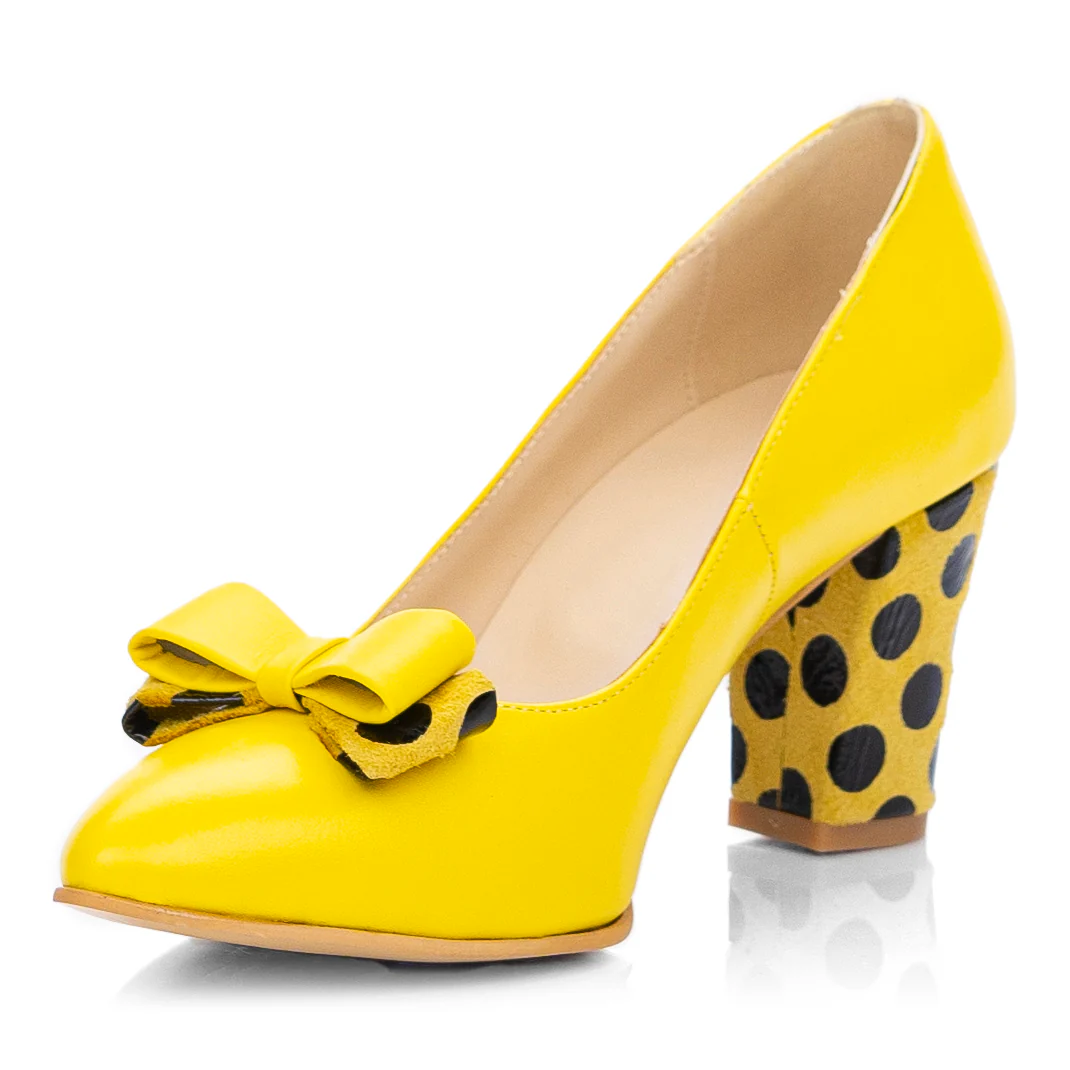 Pantofi eleganti dama din piele naturala 9913 - Image 4