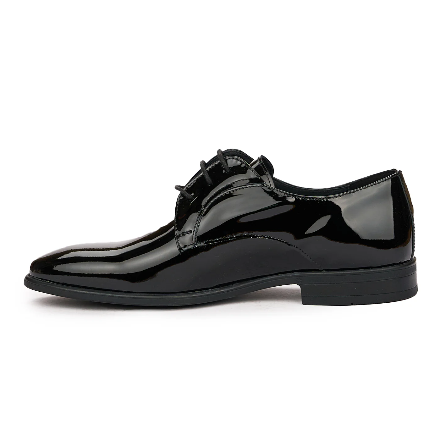 Pantofi Eleganti din Piele Naturala Barbati Negri 7122 - Image 3