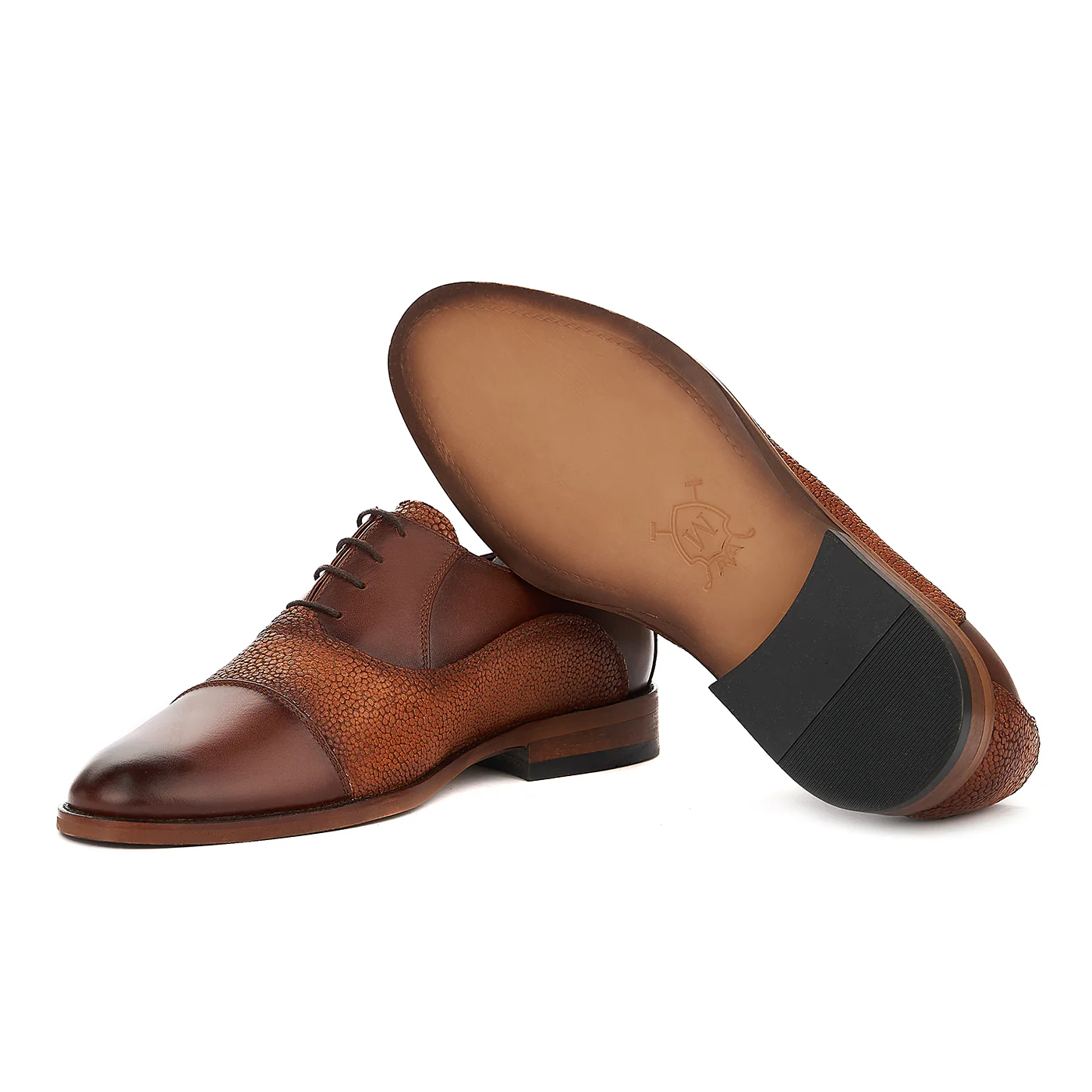 Pantofi Eleganti din Piele Naturala Maro 772 - Image 3