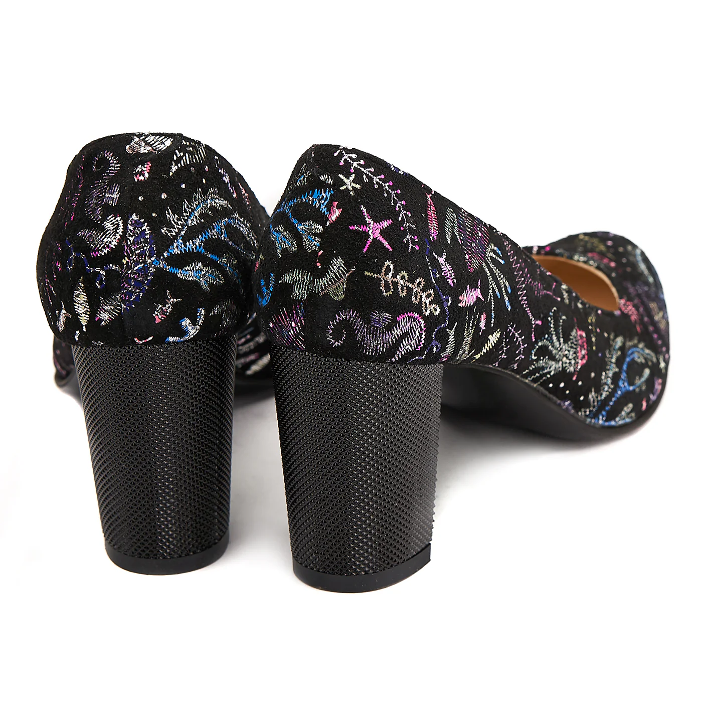 Pantofi eleganti din piele naturala neagra cu model 4086 - Image 2