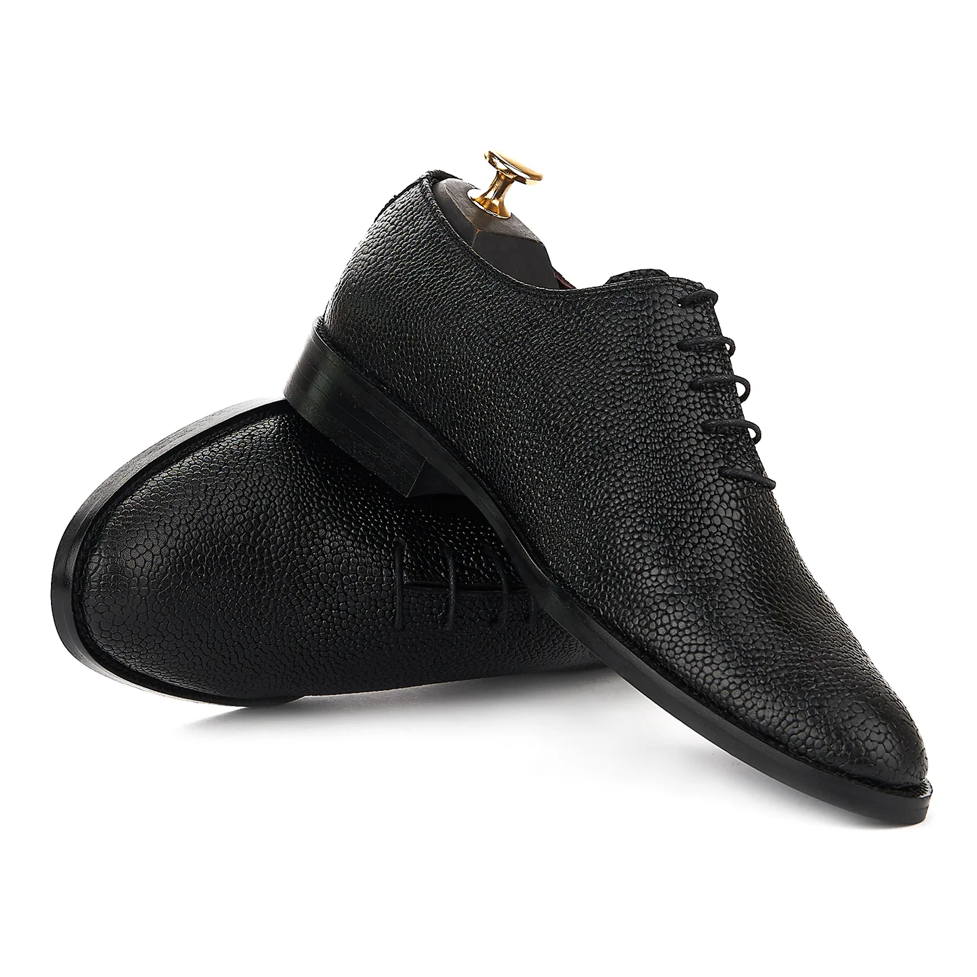 Pantofi Eleganti Negrii Model Pisica de Mare 767 - Image 4