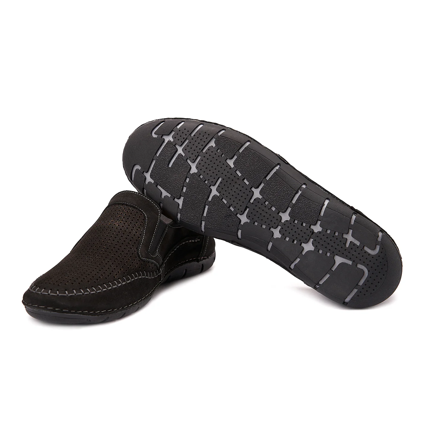Pantofi Negri Dama Casual Confort din Piele Naturala 0111 - Image 3