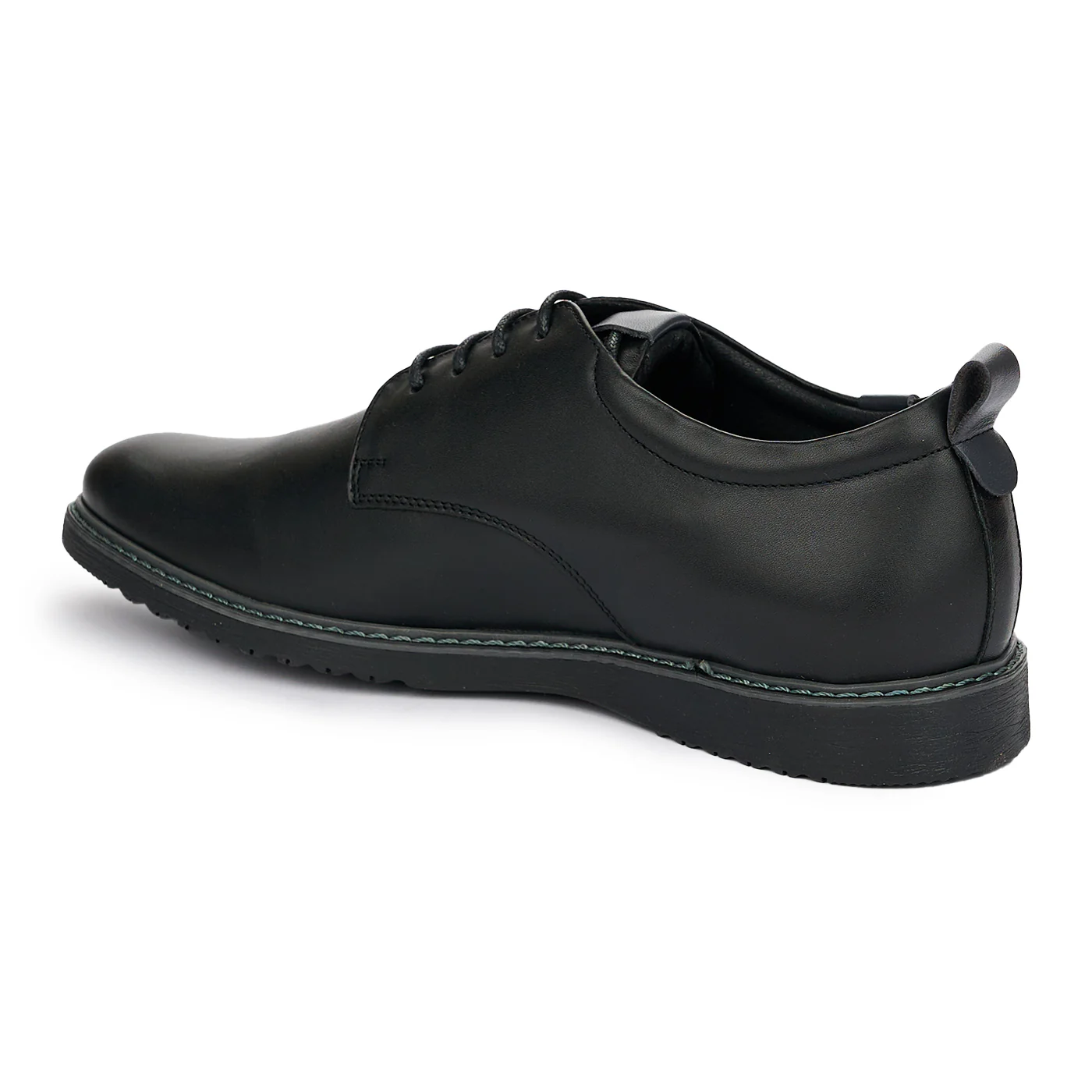 Pantofi Piele Casual Barbati Negri 7379 - Image 2