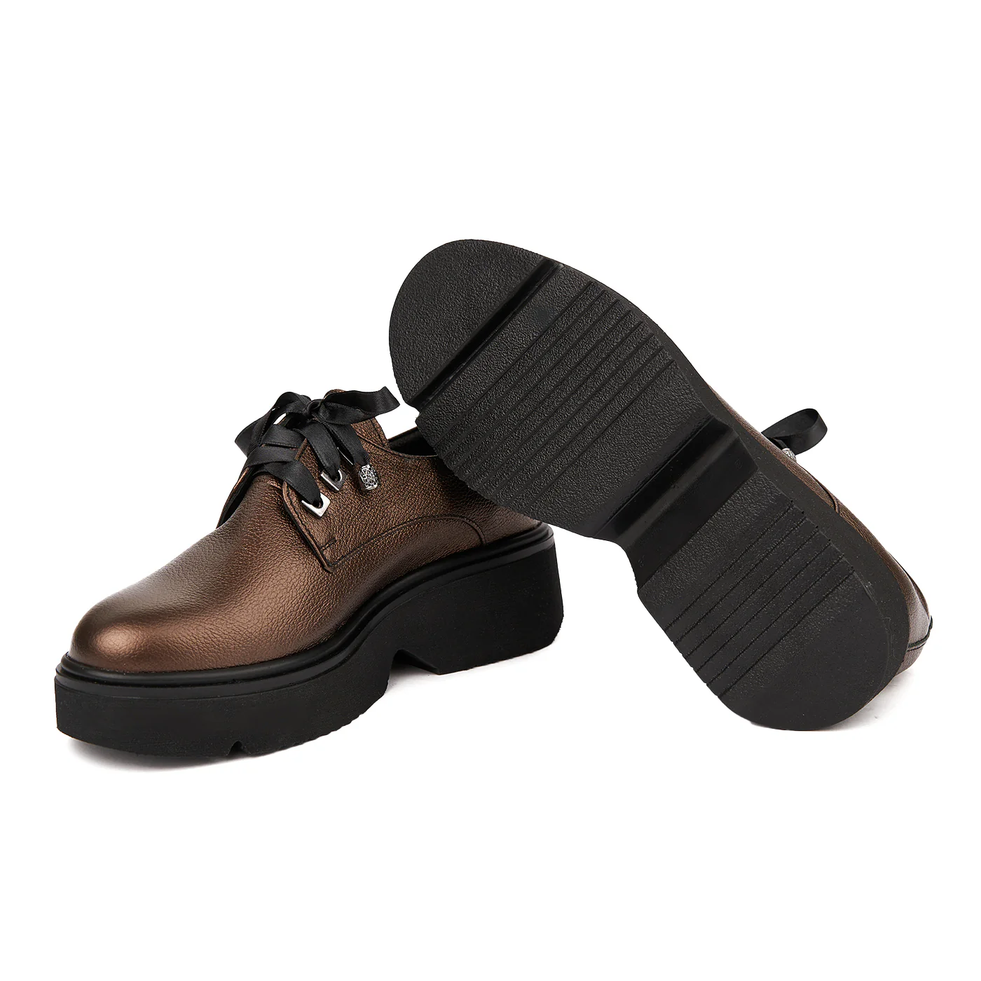 Pantofi Piele Naturala  cu talpa usoara 1663 - Image 3