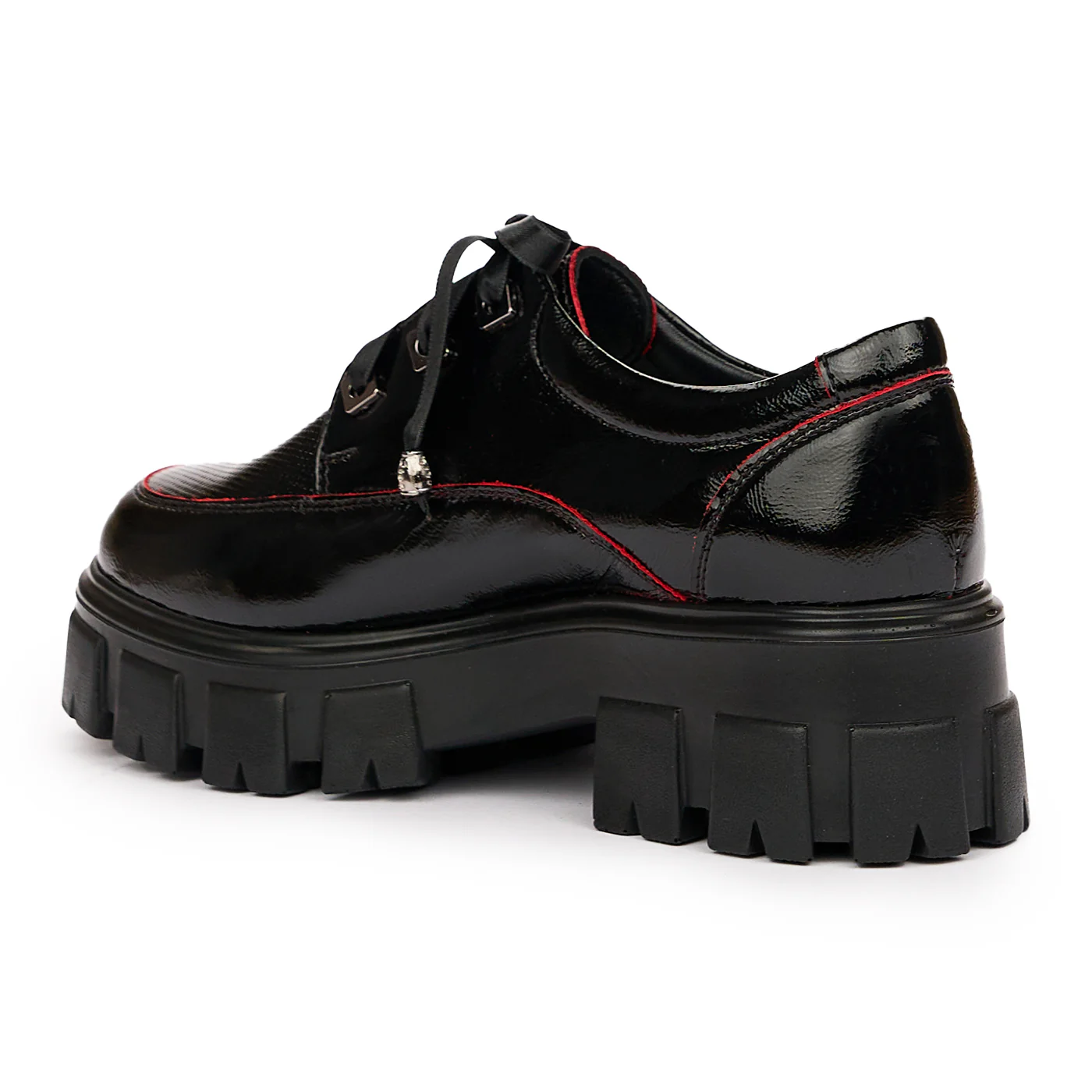 Pantofi Piele Naturala neagra 8113 - Image 3