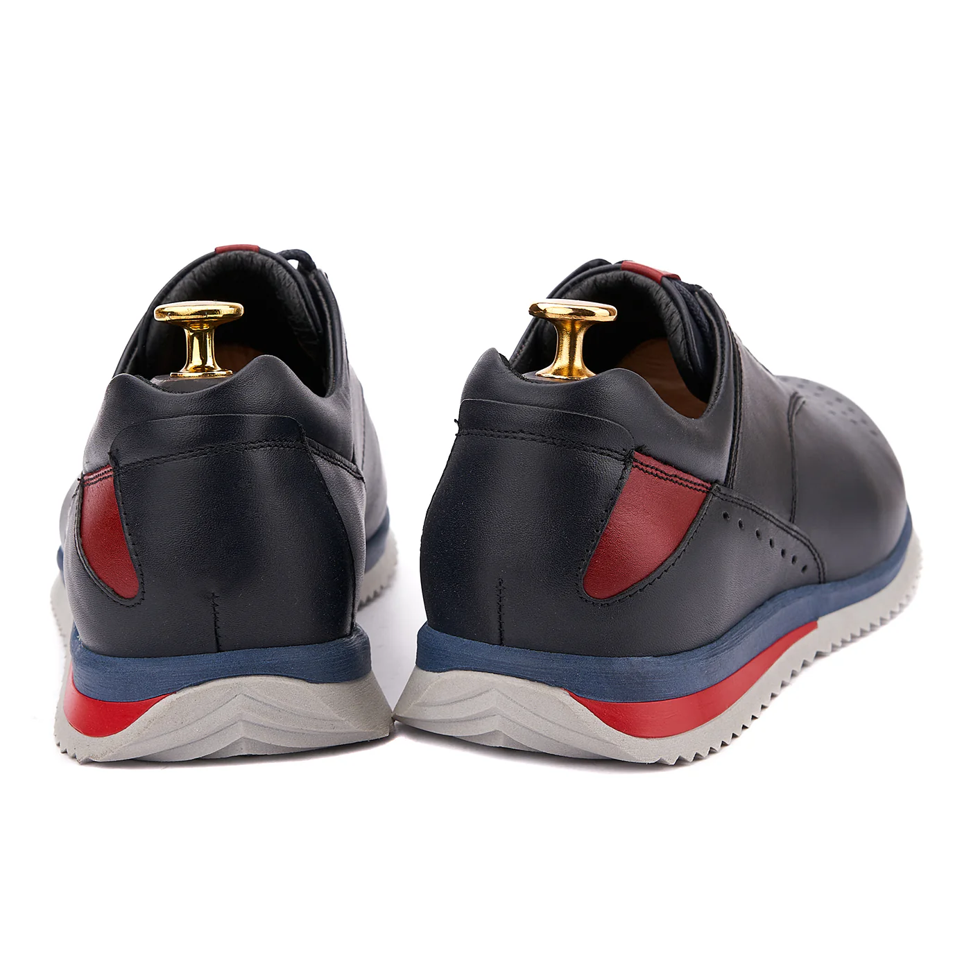 Pantofi Sport din Piele Naturala Albastra 0122 - Image 2