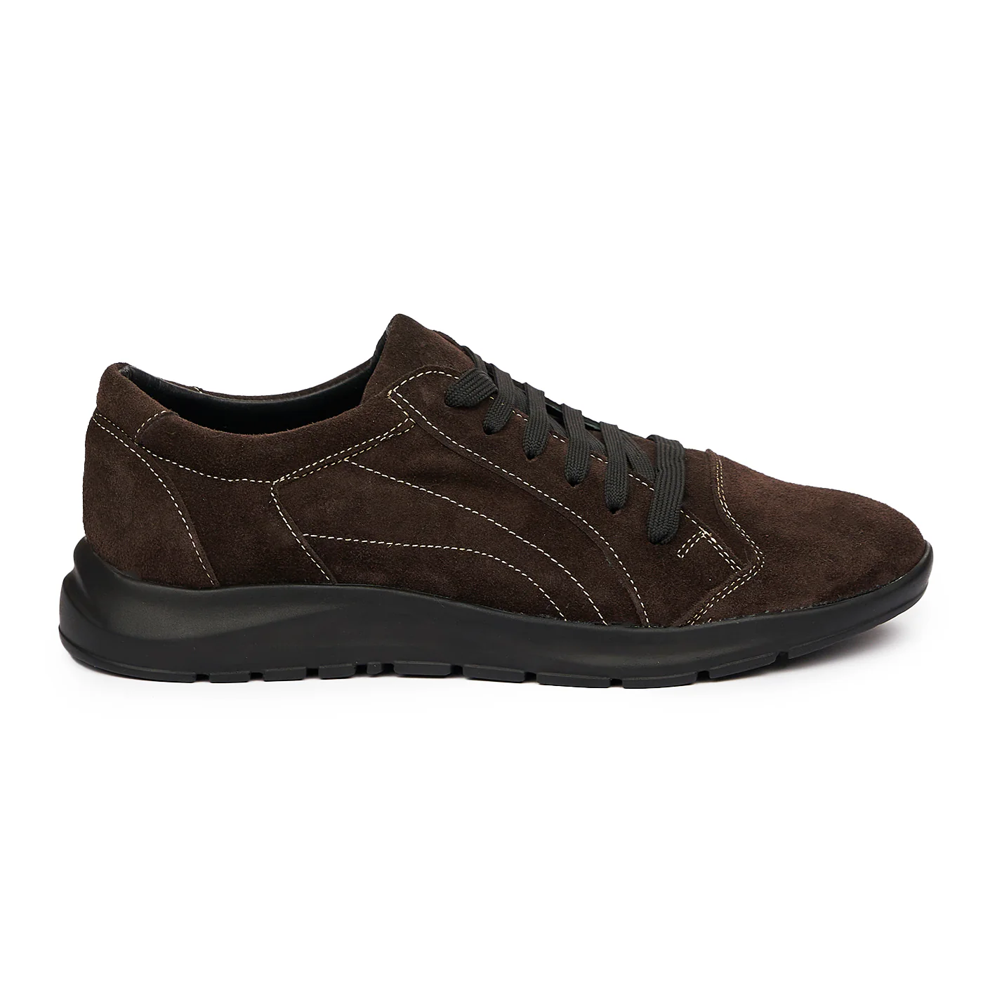Pantofi sport din piele naturala maro 7212