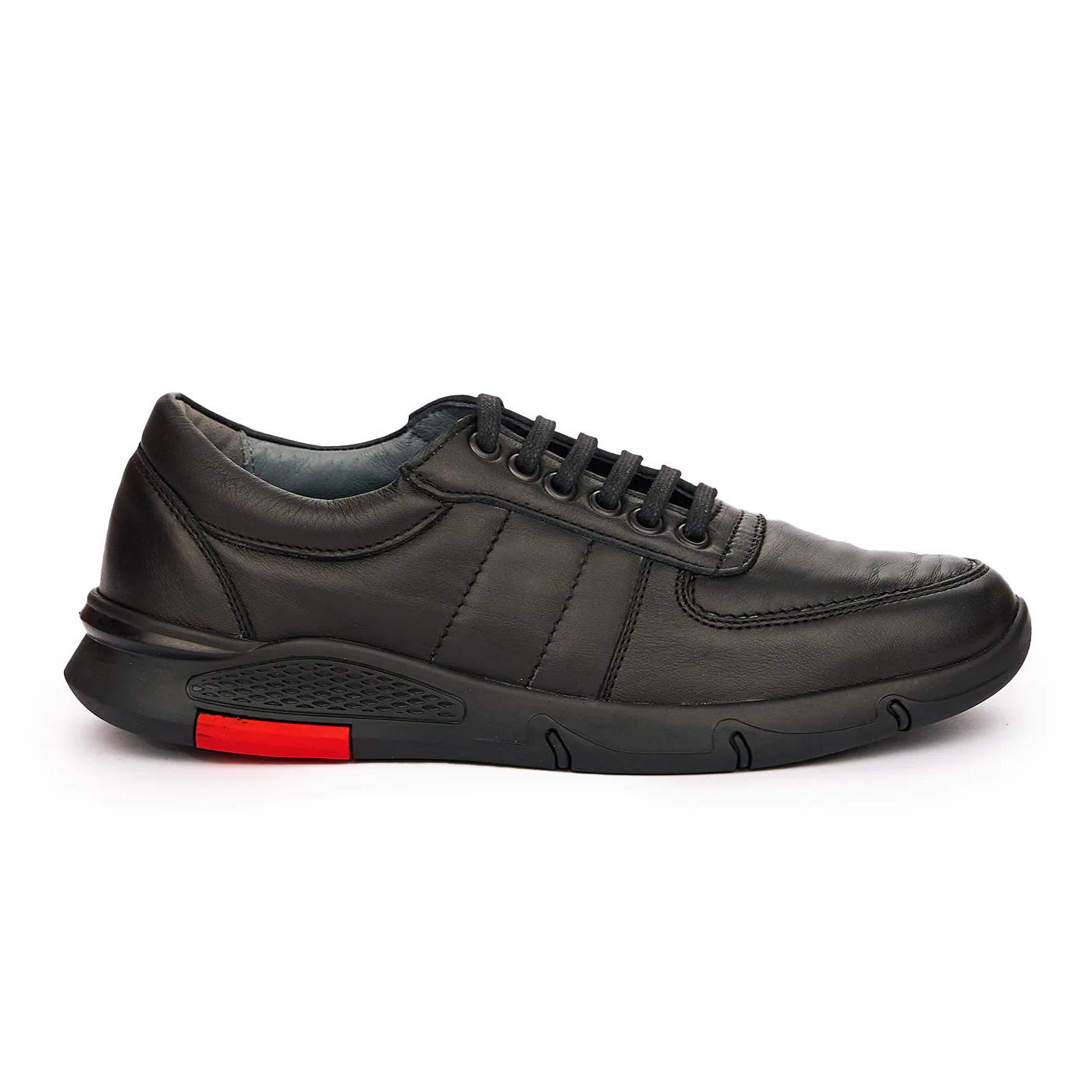 Pantofi Sport din Piele Naturala neagra 7126