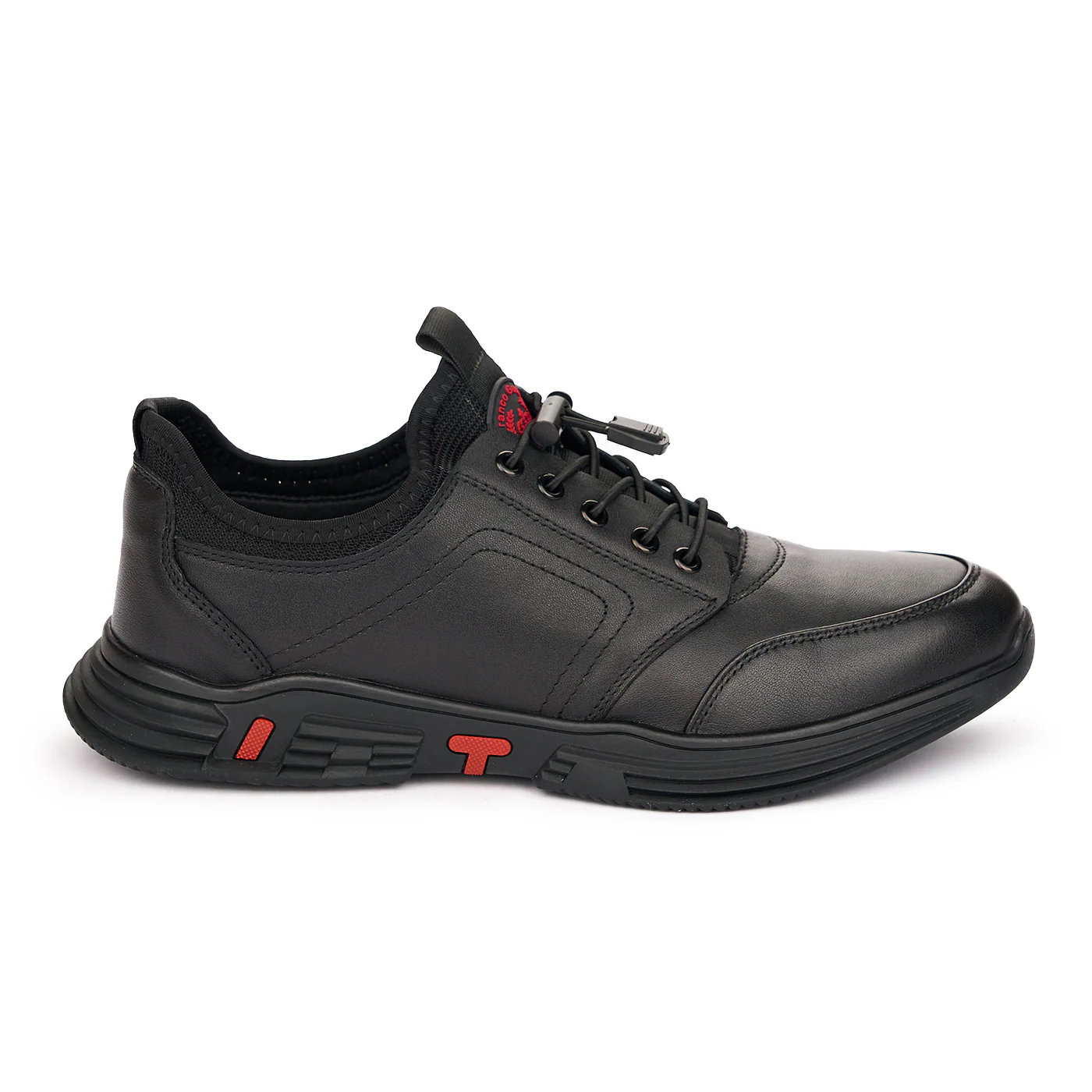 Pantofi Sport Negrii Barbati din Piele Naturala 7335