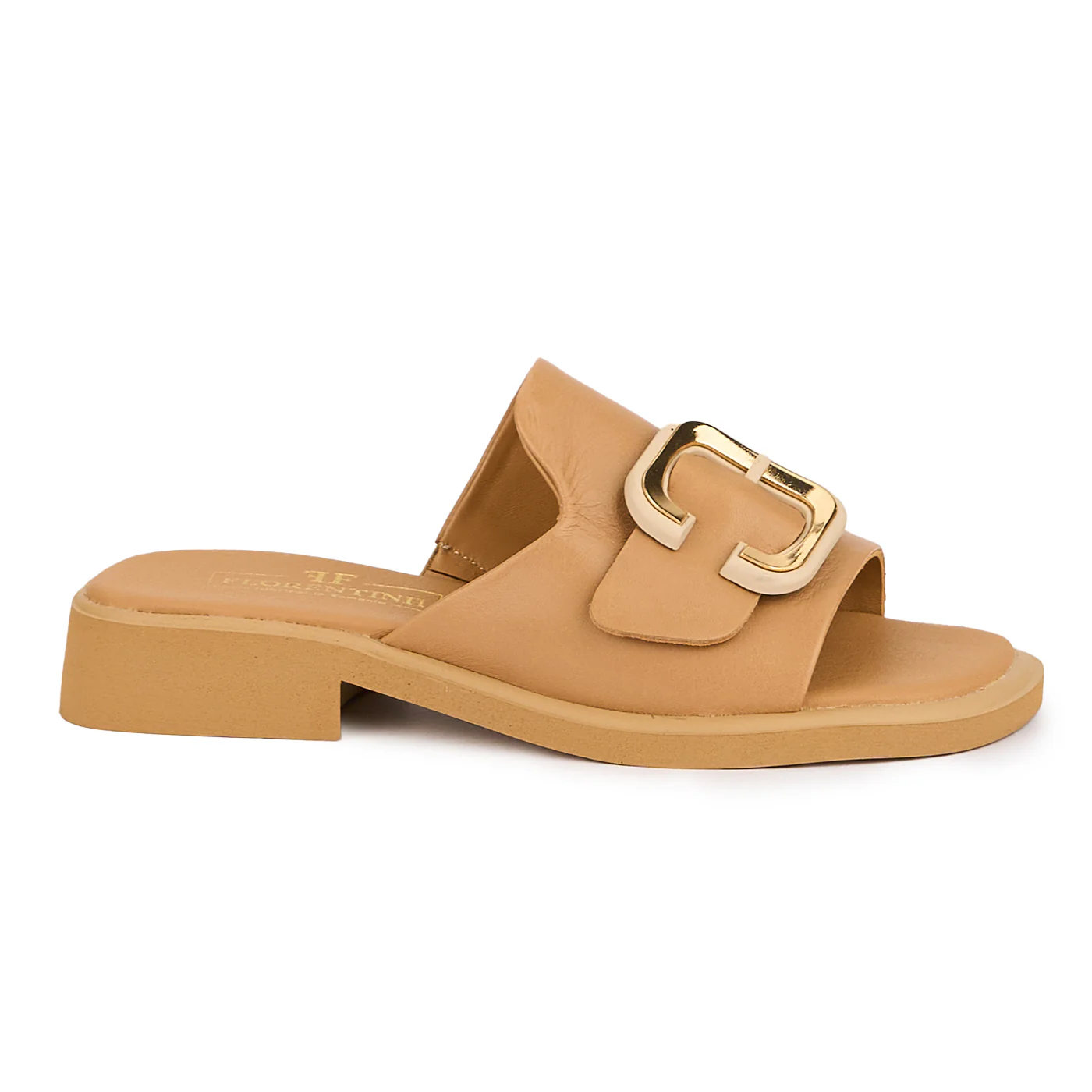 Papuc dama din piele naturala maro 16341