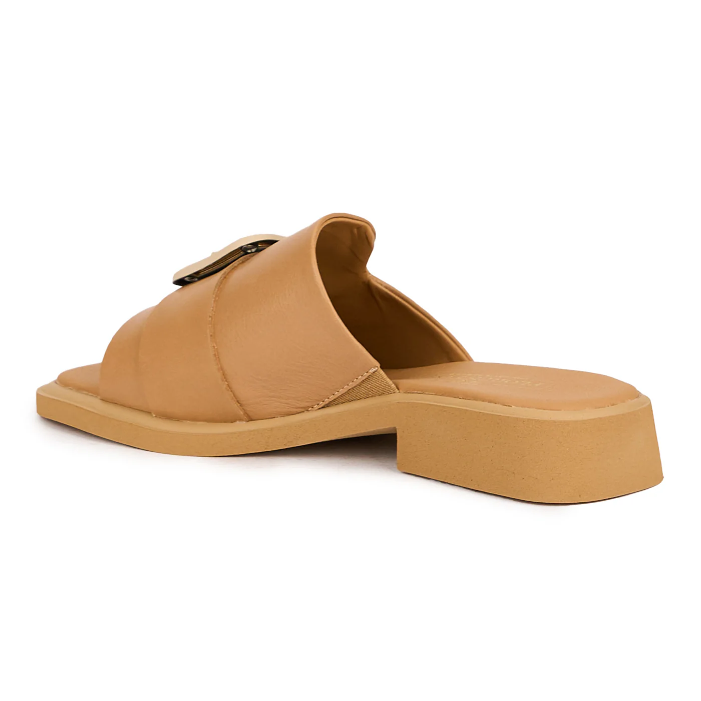 Papuc dama din piele naturala maro 16341 - Image 2