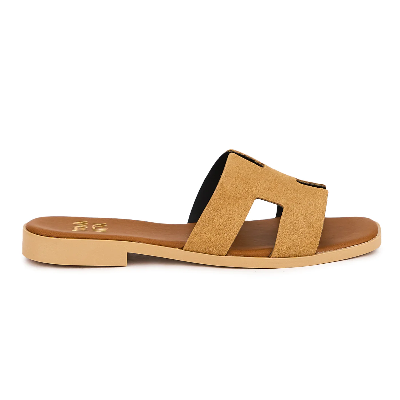 Papuc dama din piele naturala maro 16565