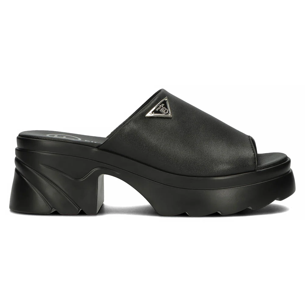 Papuc dama din piele naturala neagra 13311